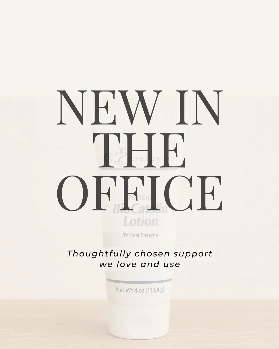 We&rsquo;ve added some new products to our office this week! 😄

These are thoughtfully chosen items we use, trust, and recommend when appropriate to support you through stressful times, hormonal changes, and everyday aches.

As always, our goal is t