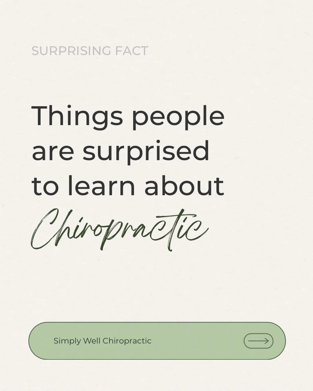 One of the things we hear most often is:

&ldquo;I didn&rsquo;t know chiropractors helped with that.&rdquo;

The truth is, chiropractic care isn&rsquo;t just about where it hurts.

We often work with people experiencing headaches, tension, posture co