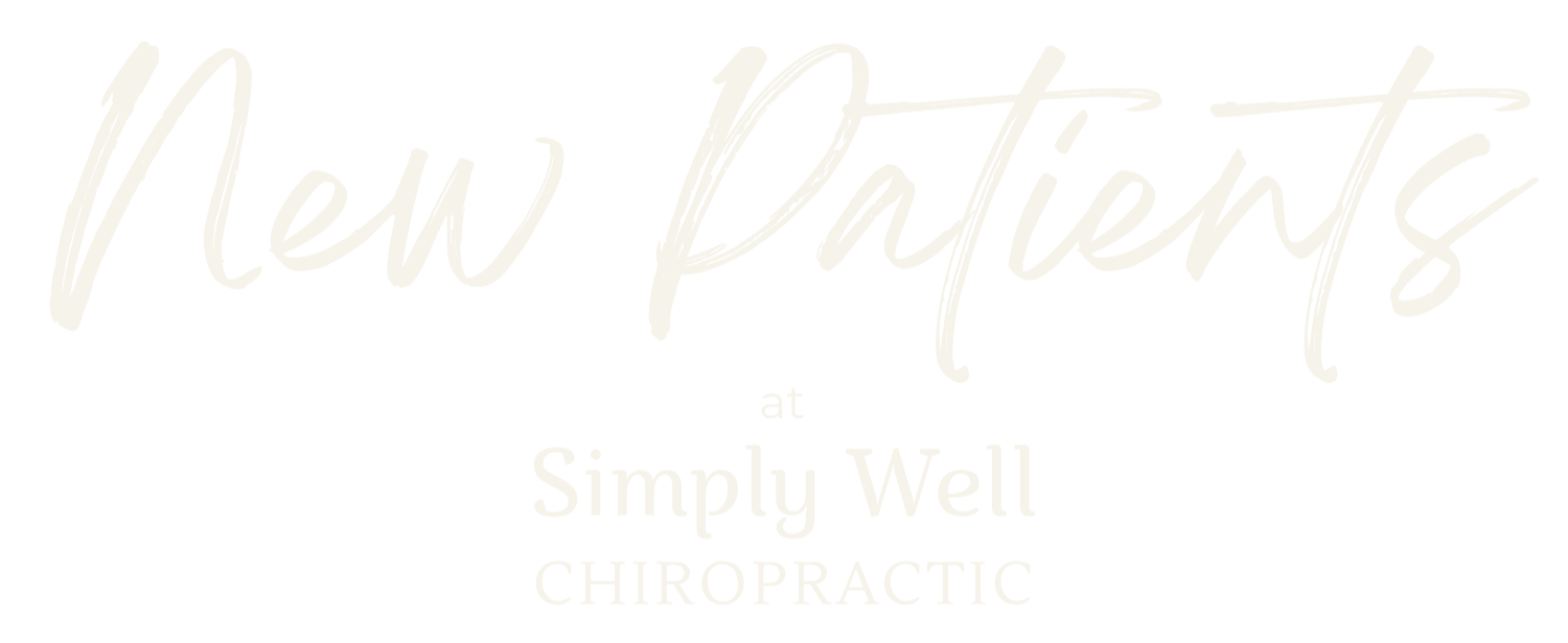 New patients at simply well chiropractic in Livonia, Plymouth and Northville Michigan. Family based Chiropractic care and wellness