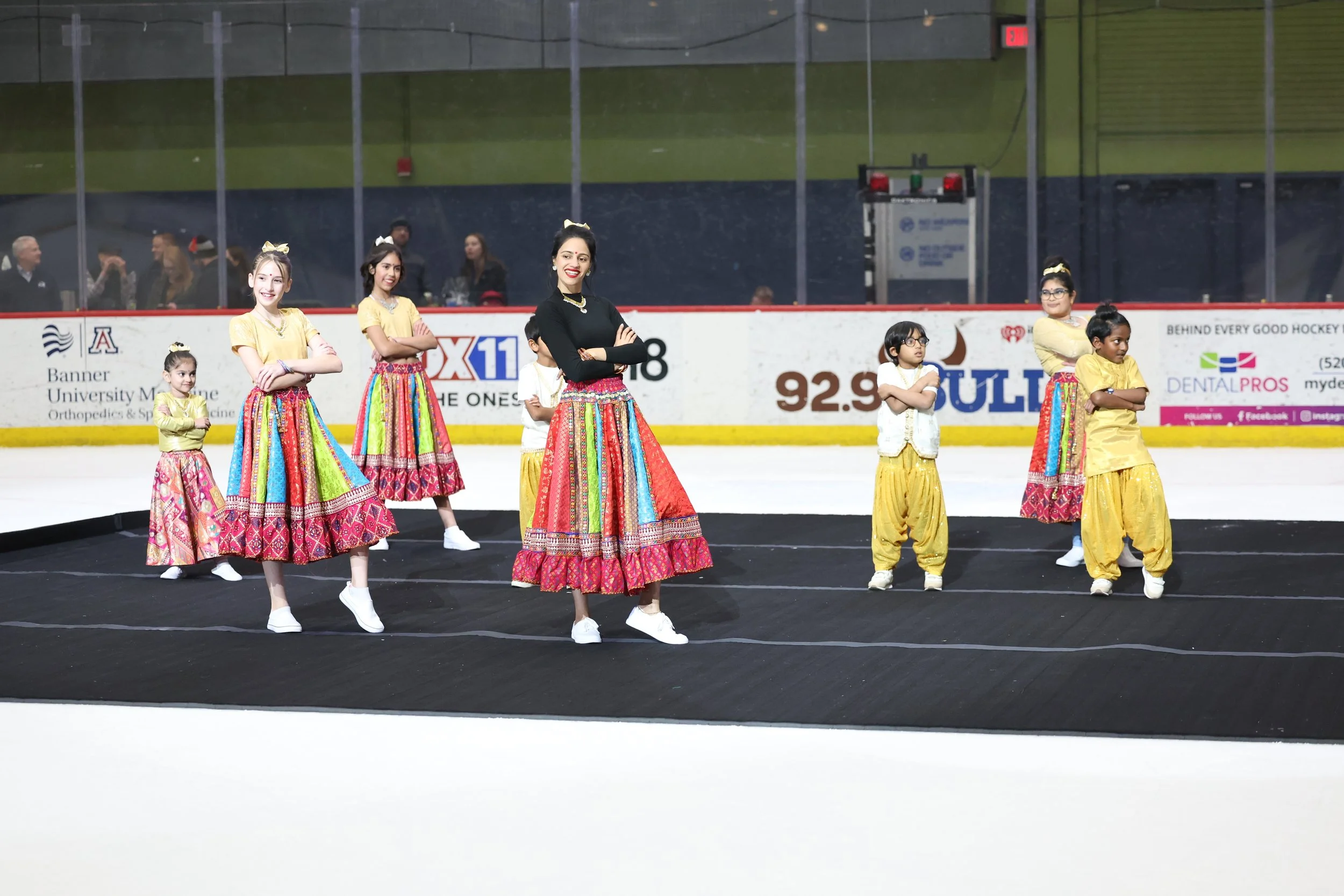 Bollywood HalfTime at Tucson Roadrunners 2025
