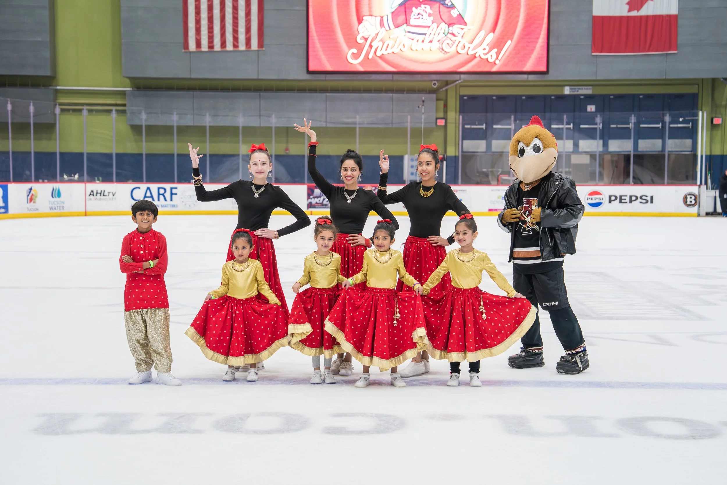 Bollywood Performance at Tucson Roadrunners 2026