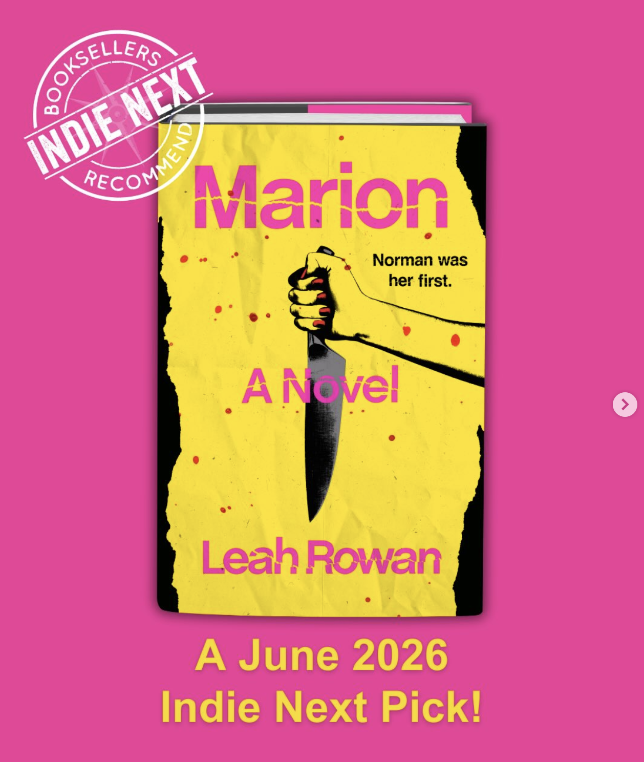 June Indie Next List