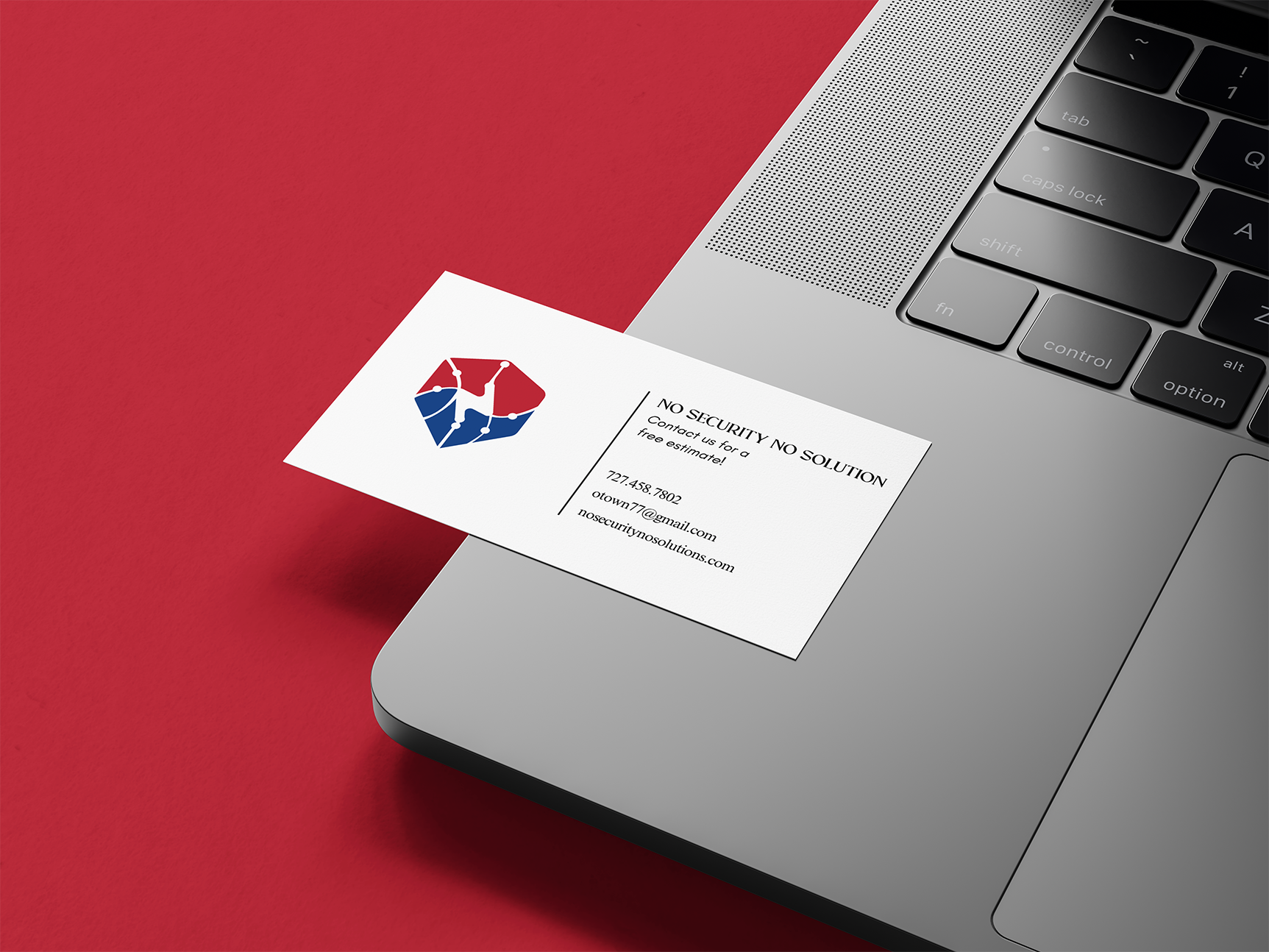 No Security No Solution (Branding + Web Design)