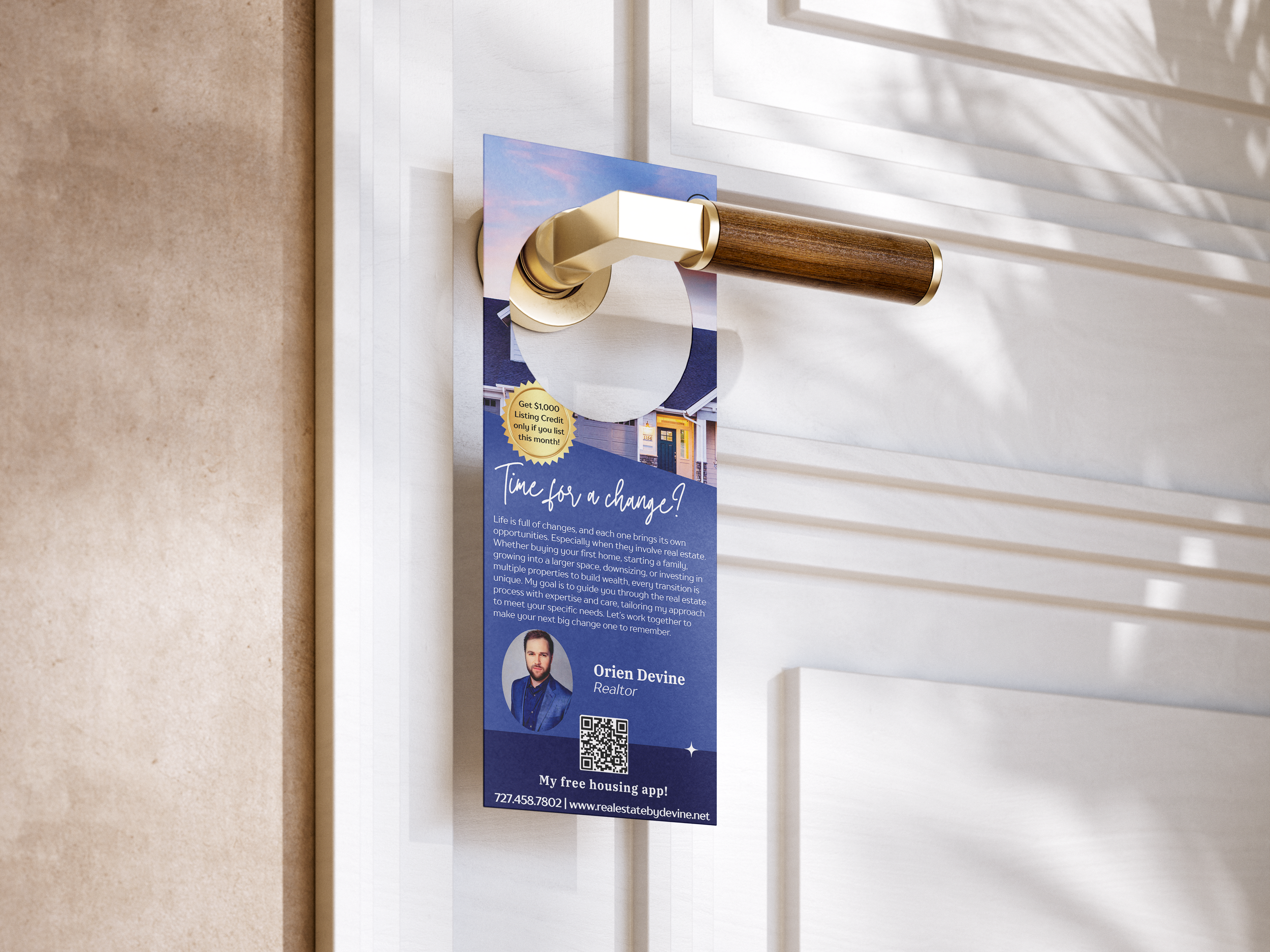 Devine Real Estate (Branding + Print Design)