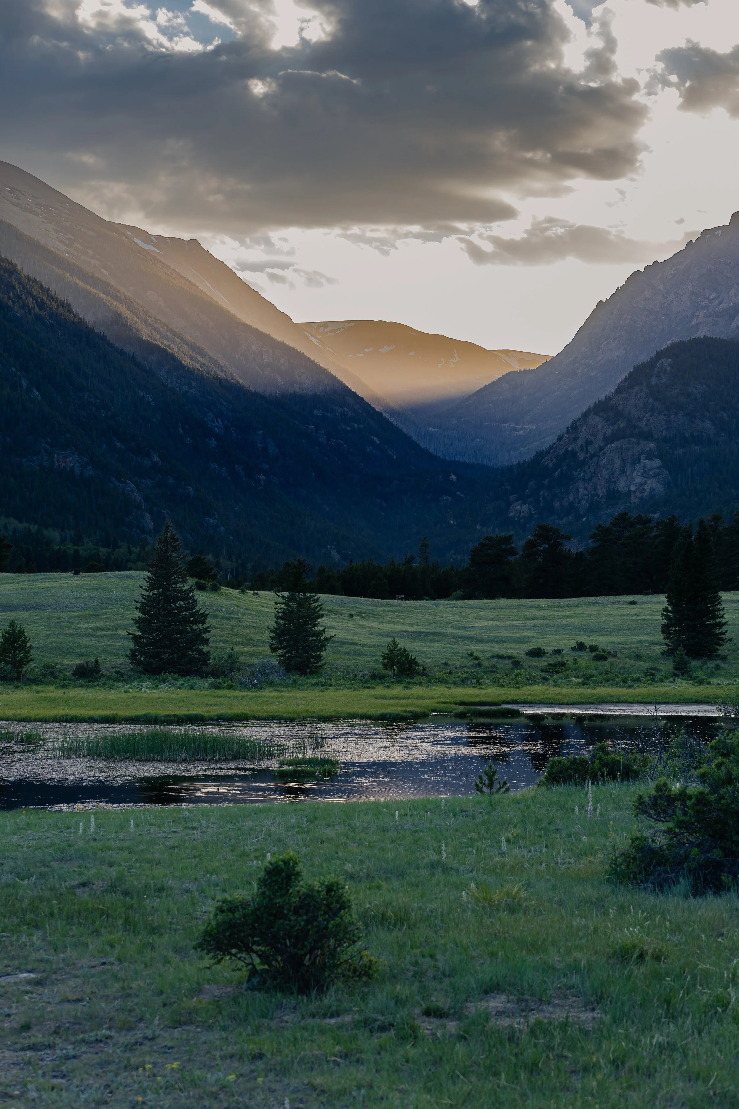 Rocky Mountain Sunset Print