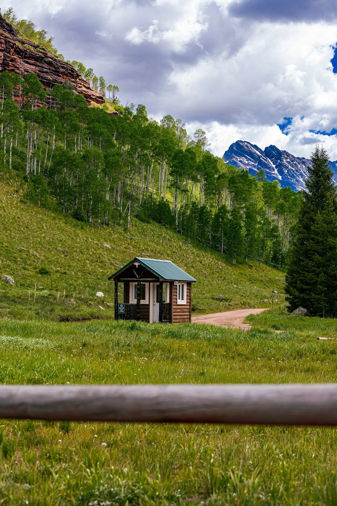 Piney Lake Hut Print