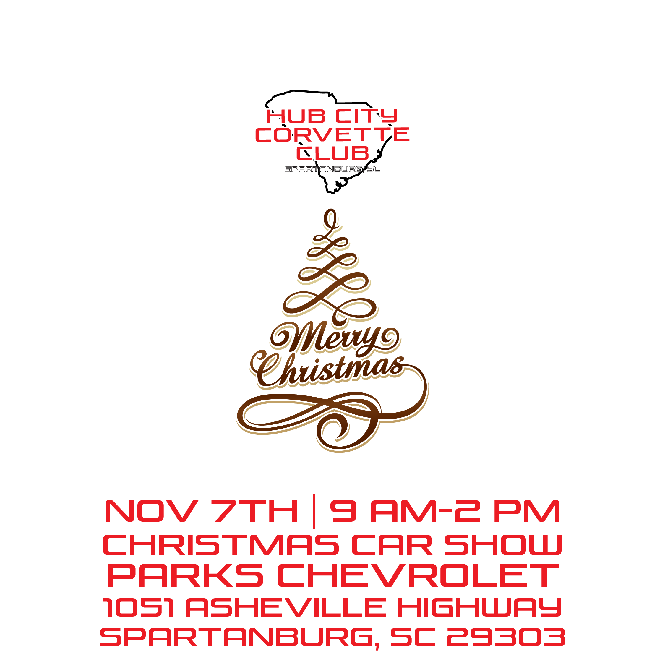 HCCC Christmas Car Show at Parks Chevrolet