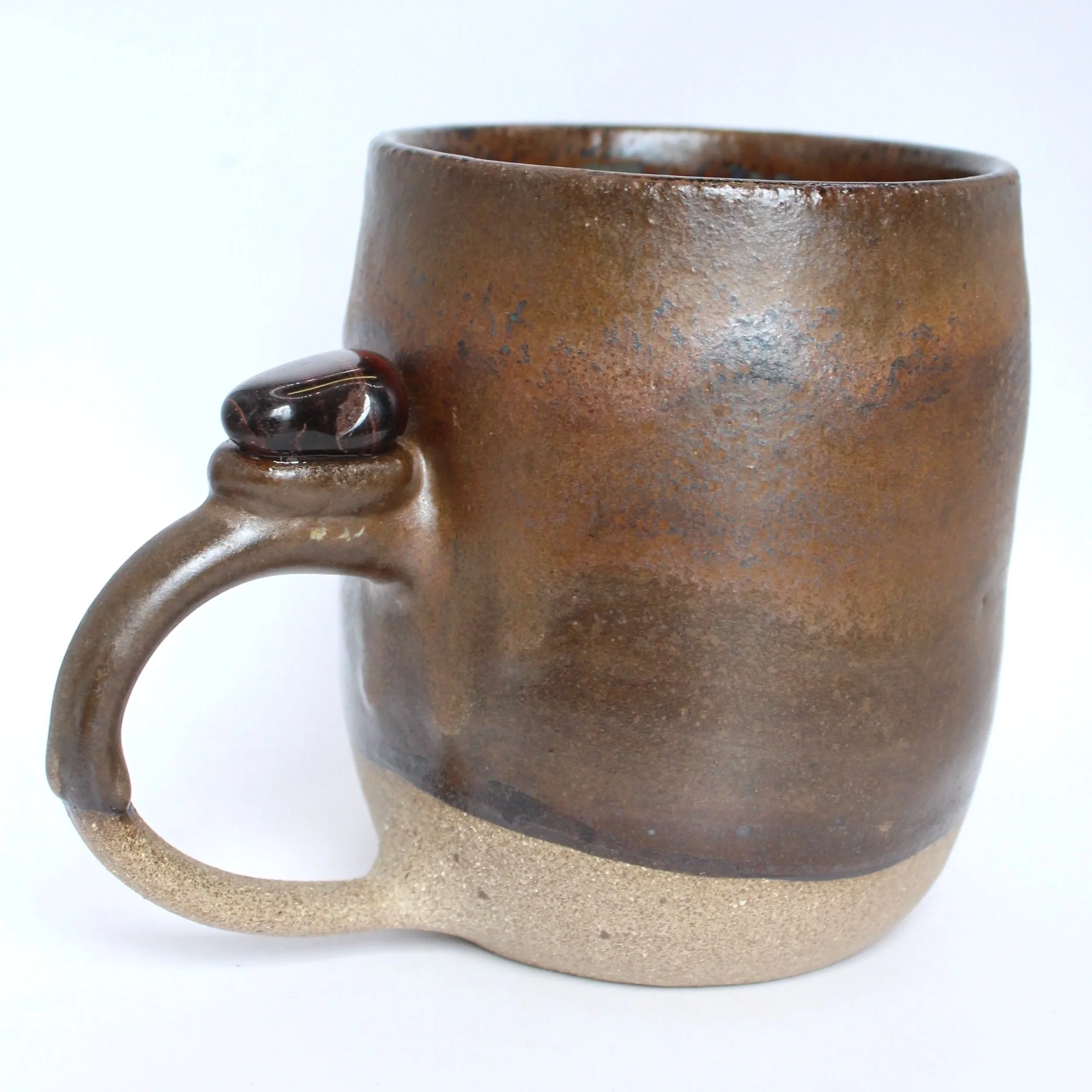 Red Tiger's Eye Crystal Mug