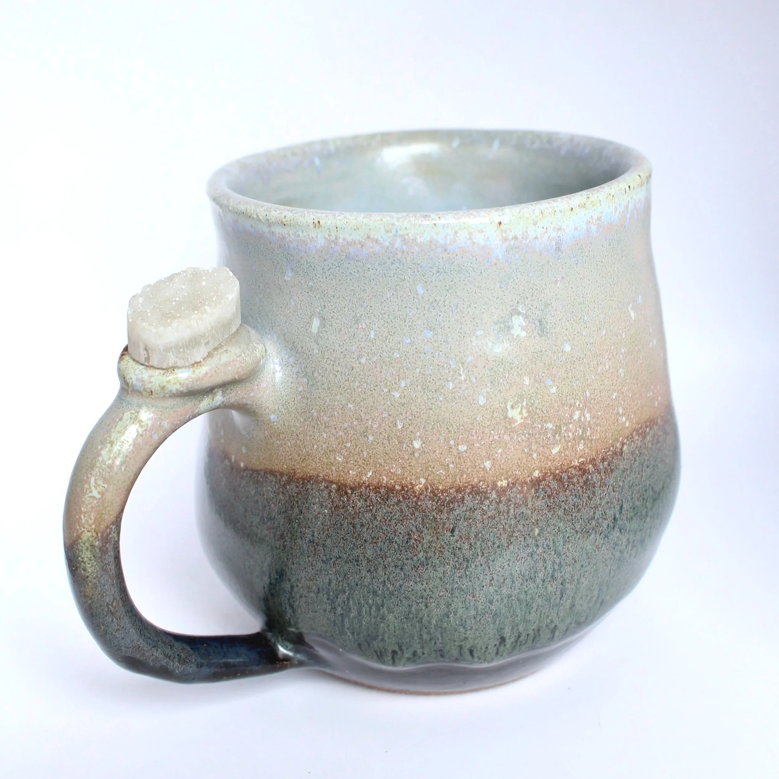 Druzy Quartz Mug