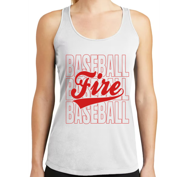 White Fire Triple Stack Tank