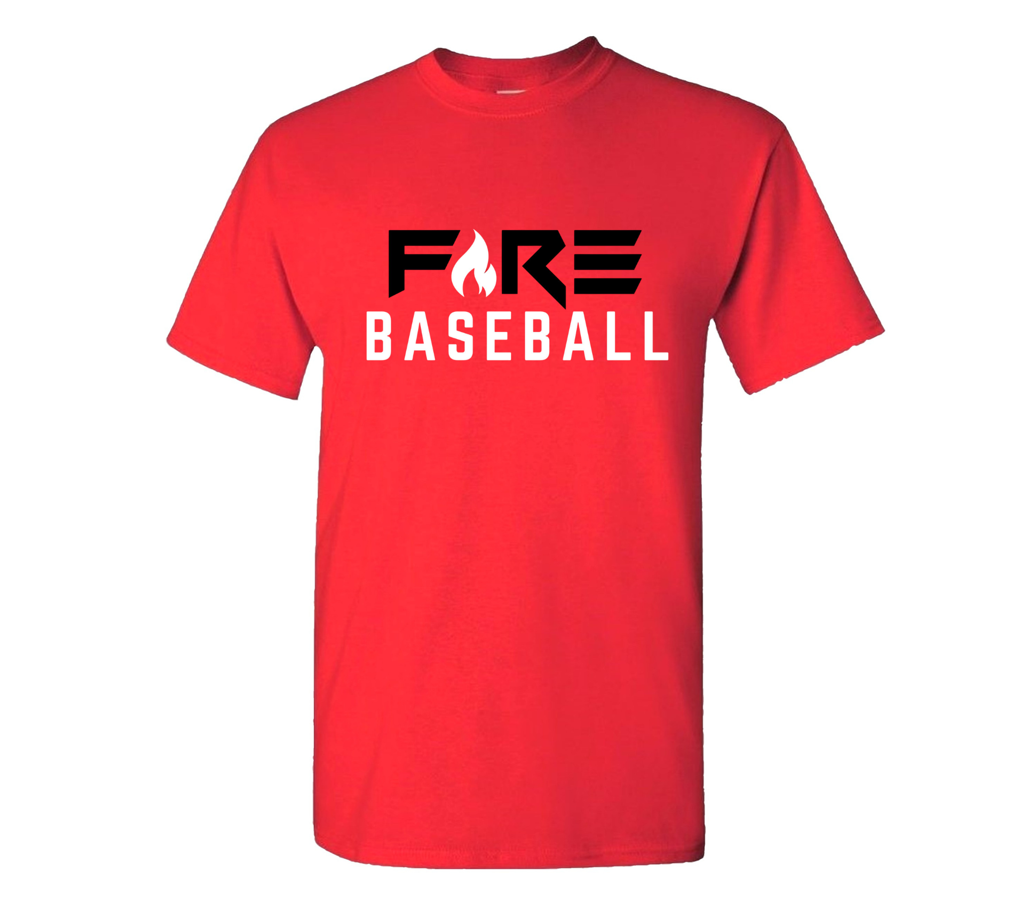 Original Fire Baseball Red Shirt