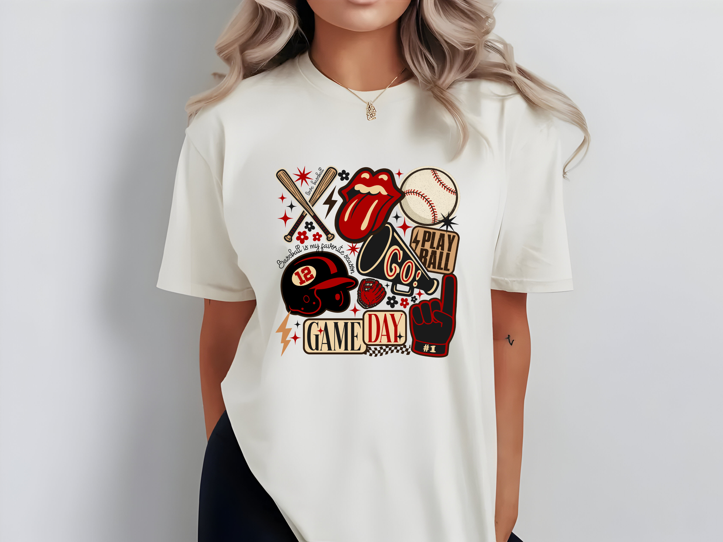 Personalized Fire Game Day Shirt