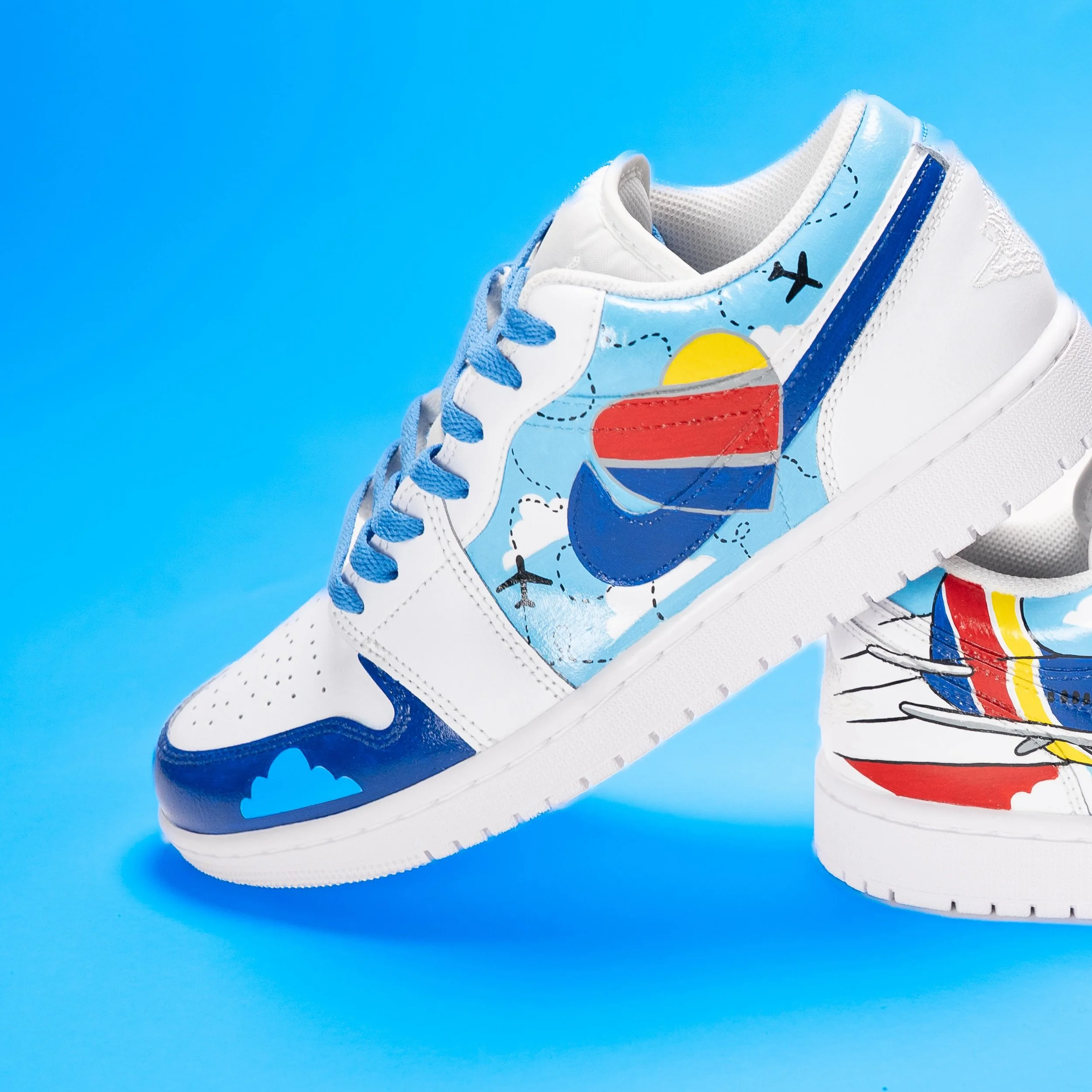 Made with a little extra LUV. ❤️✈️
We created this pair especially with @southwestair in mind &mdash; inspired by their iconic colors, their fun spirit, and the fact that their story started right here in our home city of Dallas.
We loved turning tho