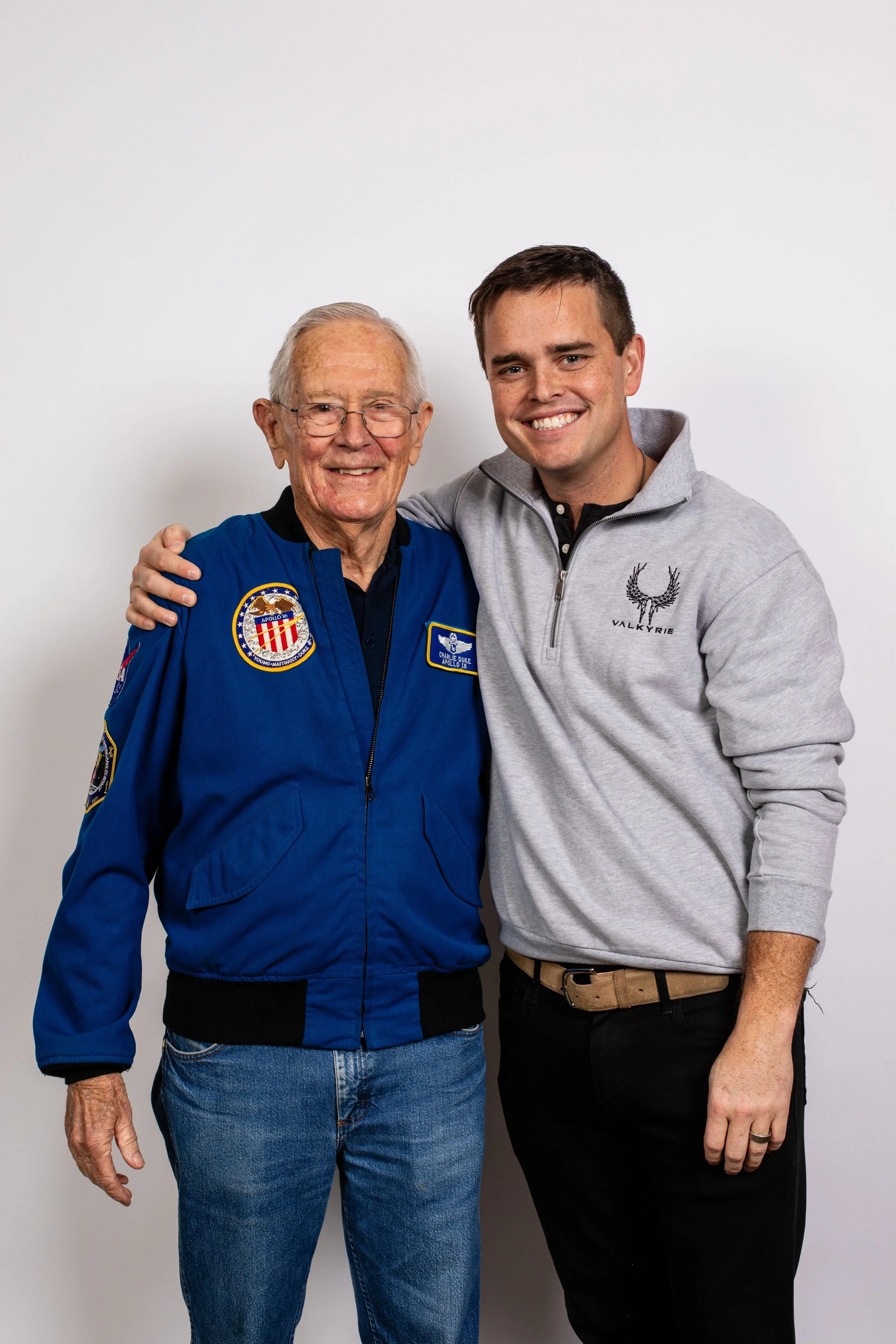 Valkyrie: To The Moon VIP Event with Former NASA Astronaut Charlie Duke and Valkyrie CEO, Charlie Burgoyne