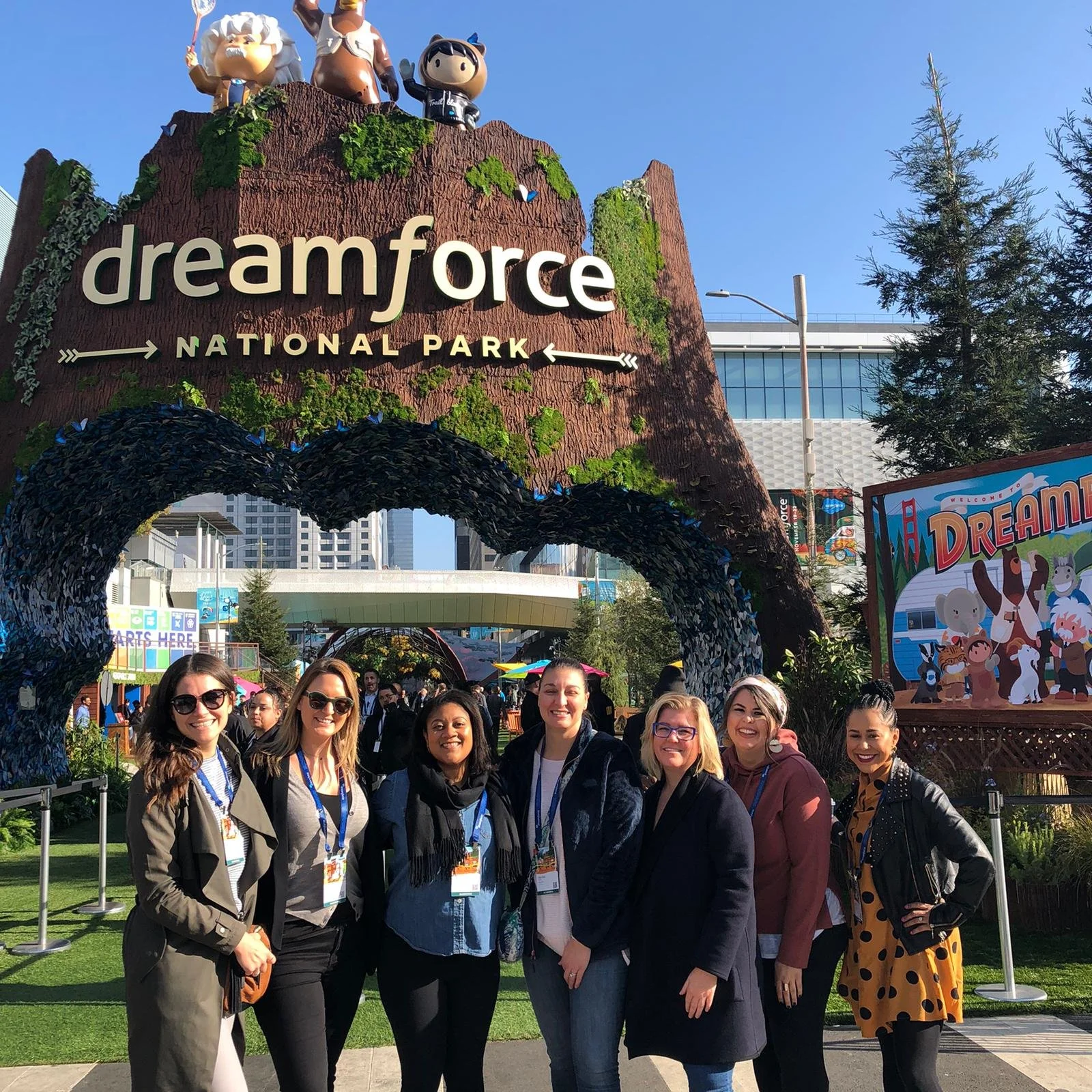 Suzanna Hendricks event strategy and strategic growth at a Salesforce event in California