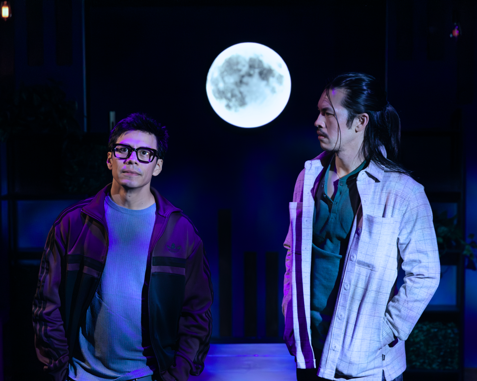 Roland Ruiz and Kurt Kanazawa in Luca & Uri. Photo by Kelly Stuart.