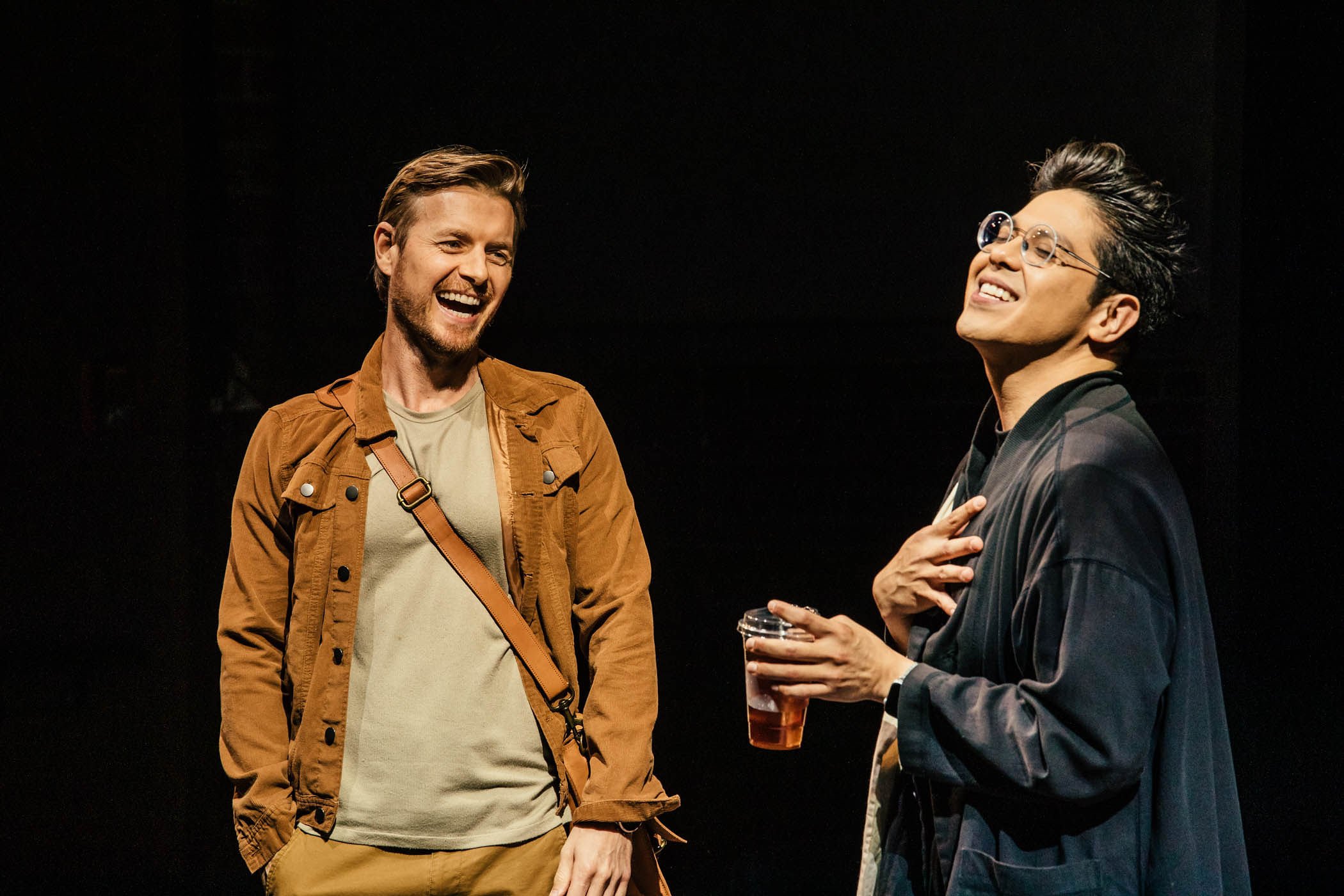 Rick Cosnett and George Salazar. Photo by Jeff Lorch1.jpg