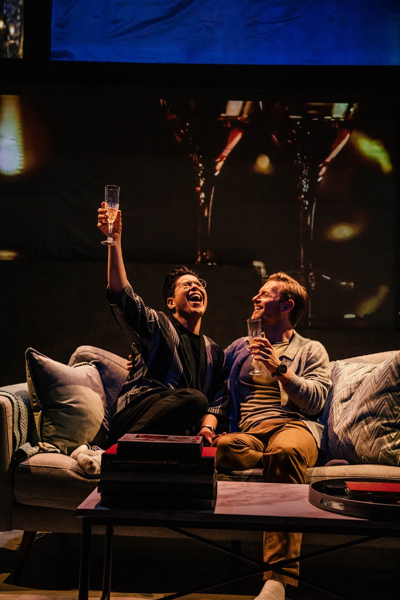 George Salazar and Rick Cosnett. Photo by Jeff Lorch11.jpg