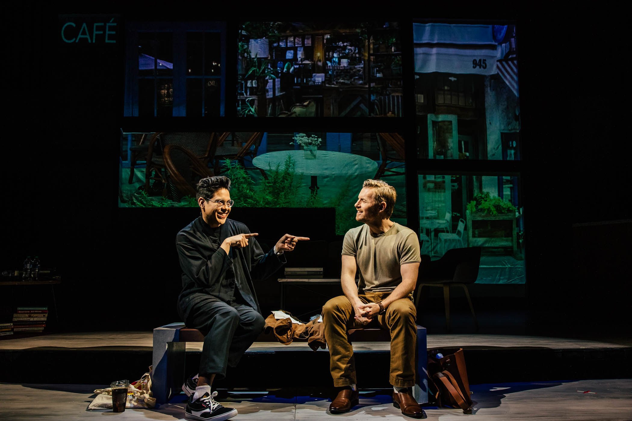 George Salazar and Rick Cosnett. Photo by Jeff Lorch5.jpg