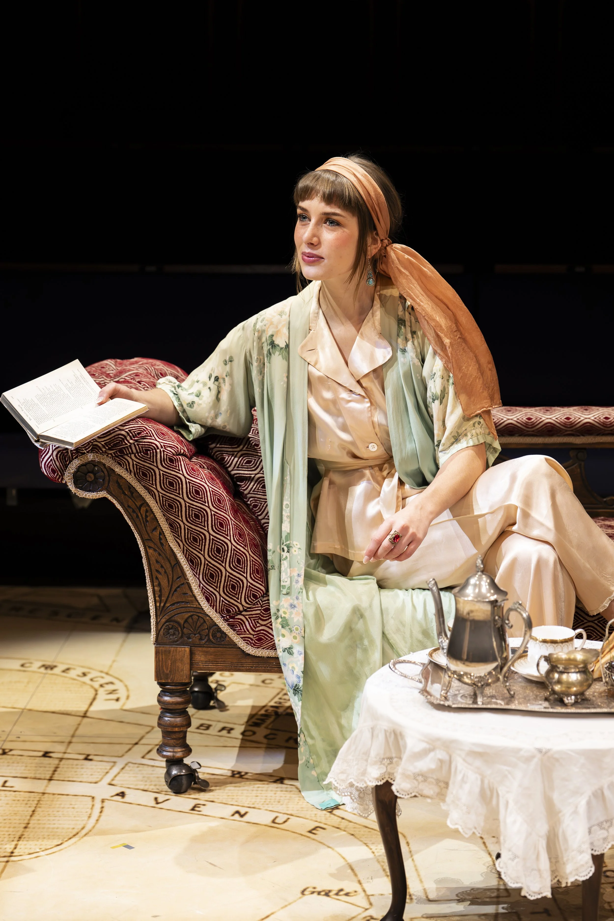 Zoe Brough in Rivals at the Orange Tree theatre 
Photo by Ellie Kurtzz