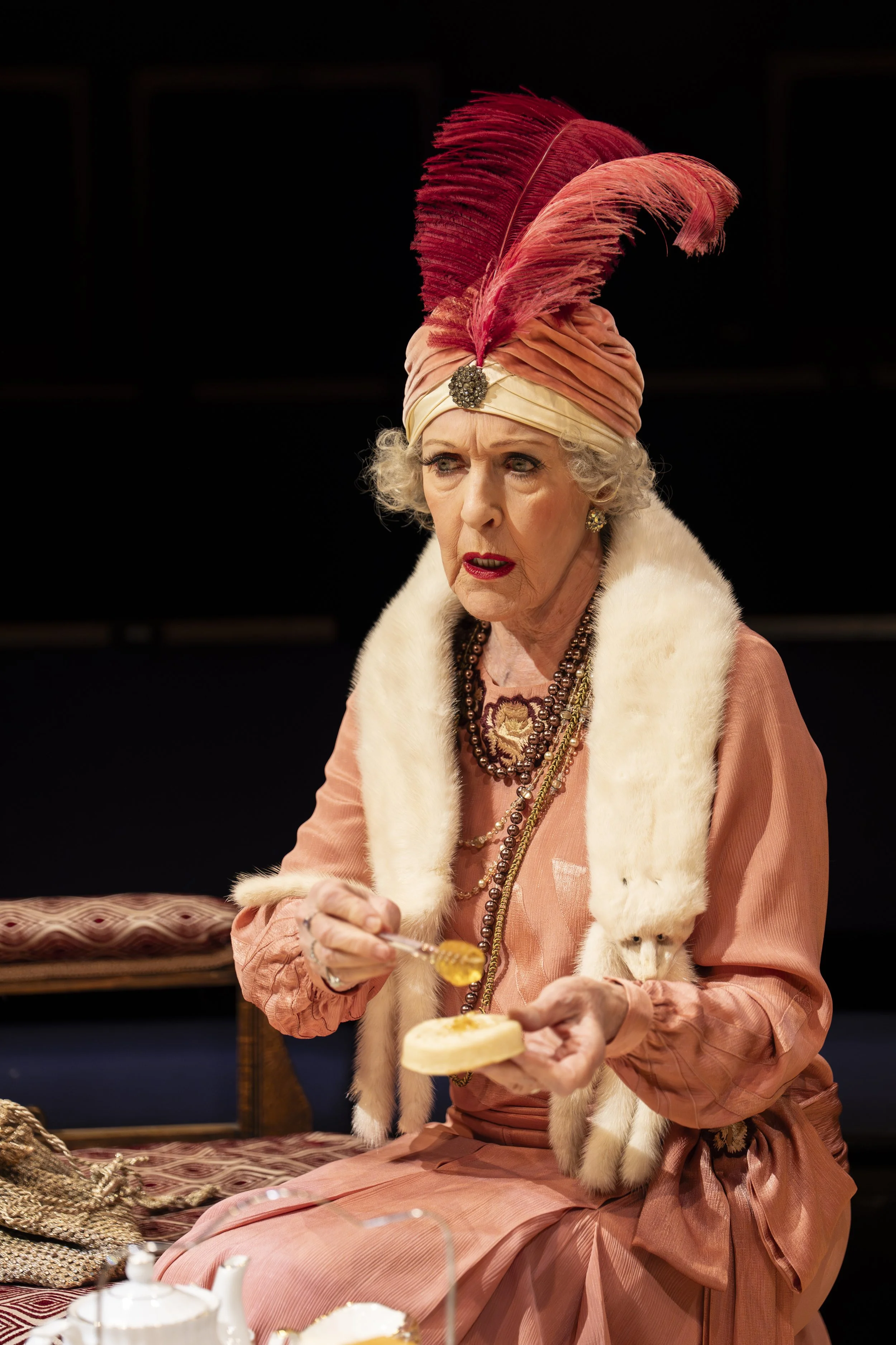 Patricia Hodge in Rivals at the Orange Tree theatre 
Photo by Ellie Kurtzz