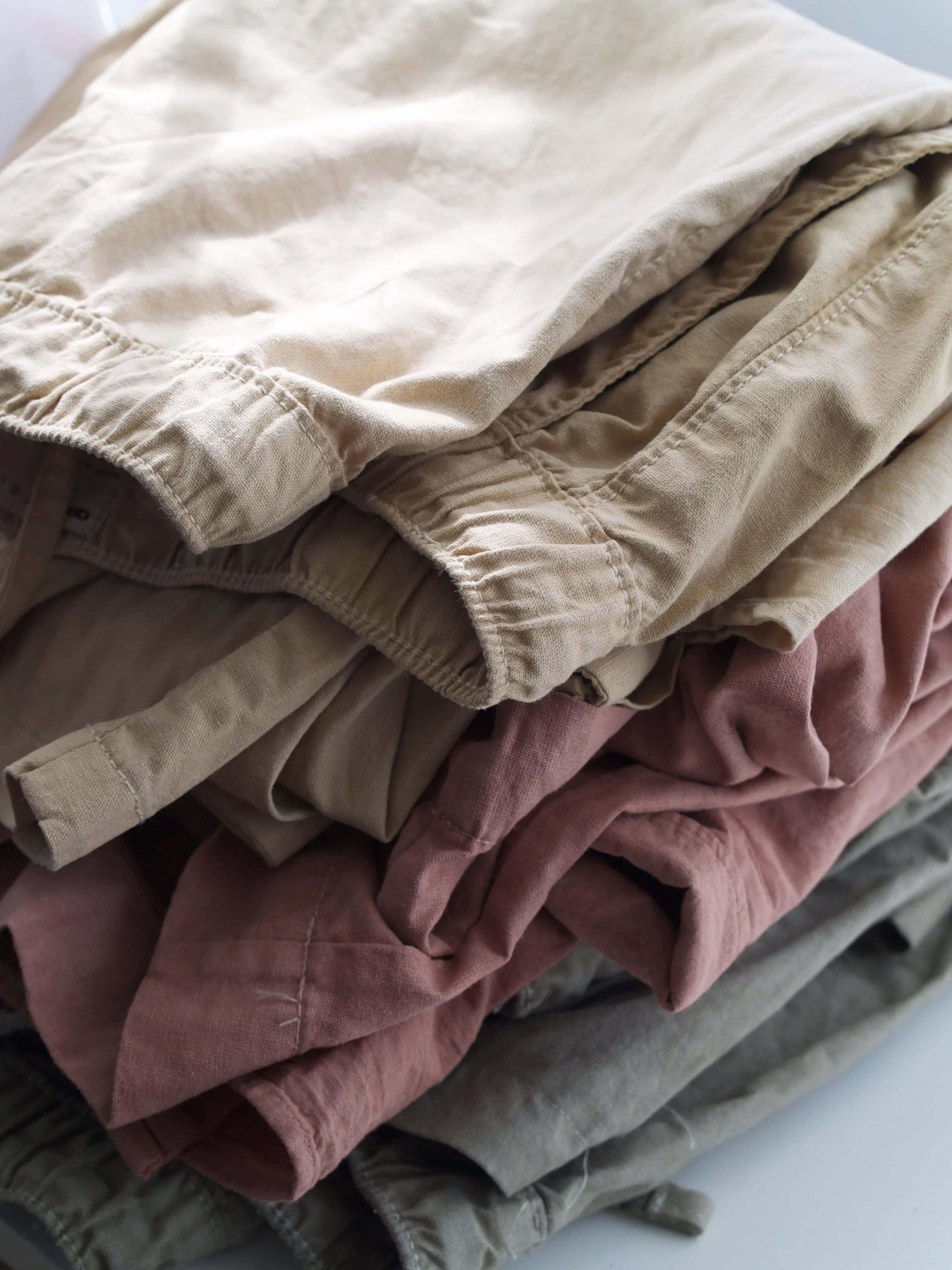 Costume dyeing for ‘Little Brother’ at the Jermyn street theatre. Costume design by Maariyah Sharjil.