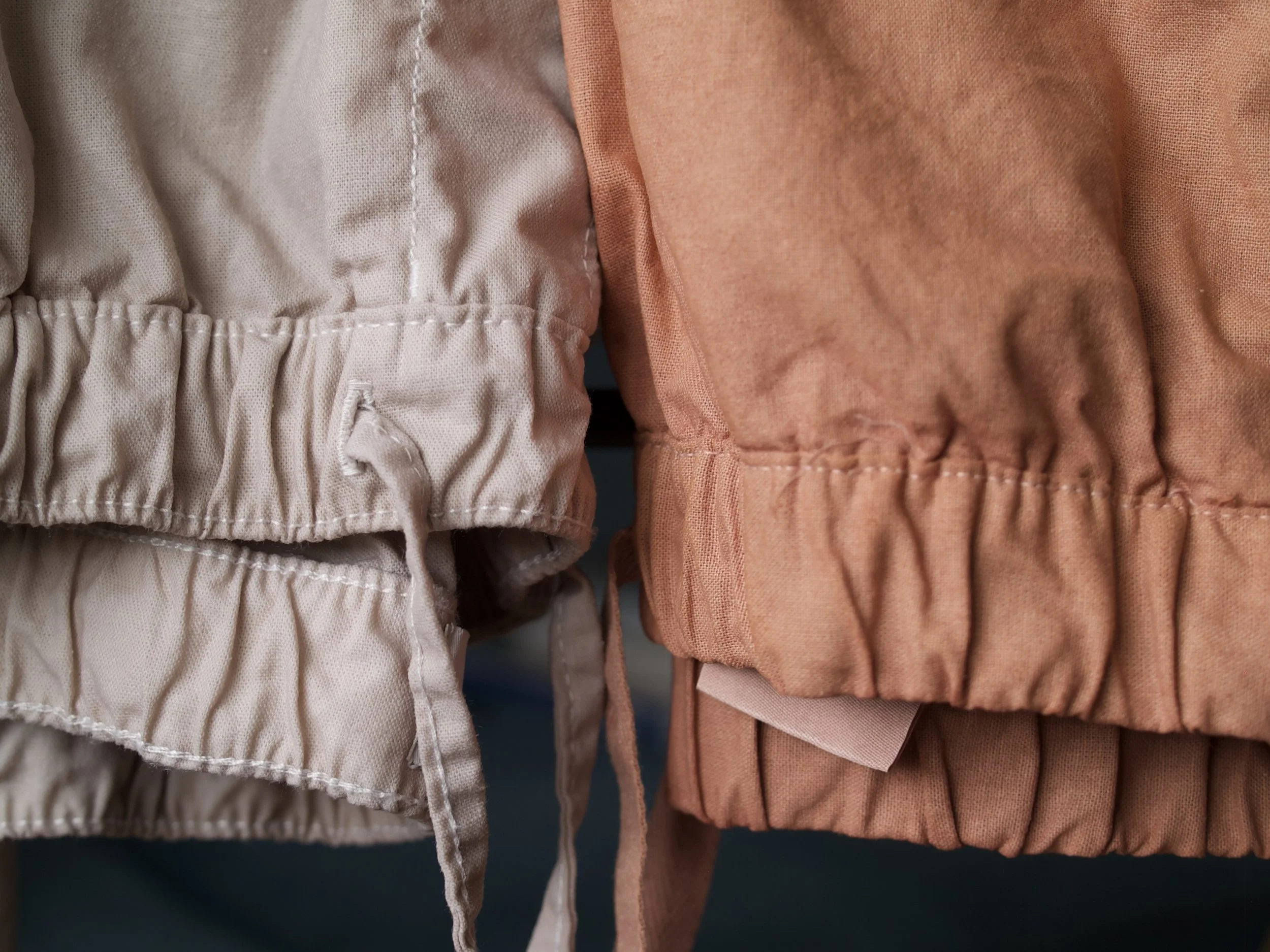 Costume dyeing for ‘Little Brother’ at the Jermyn street theatre. Costume design by Maariyah Sharjil.