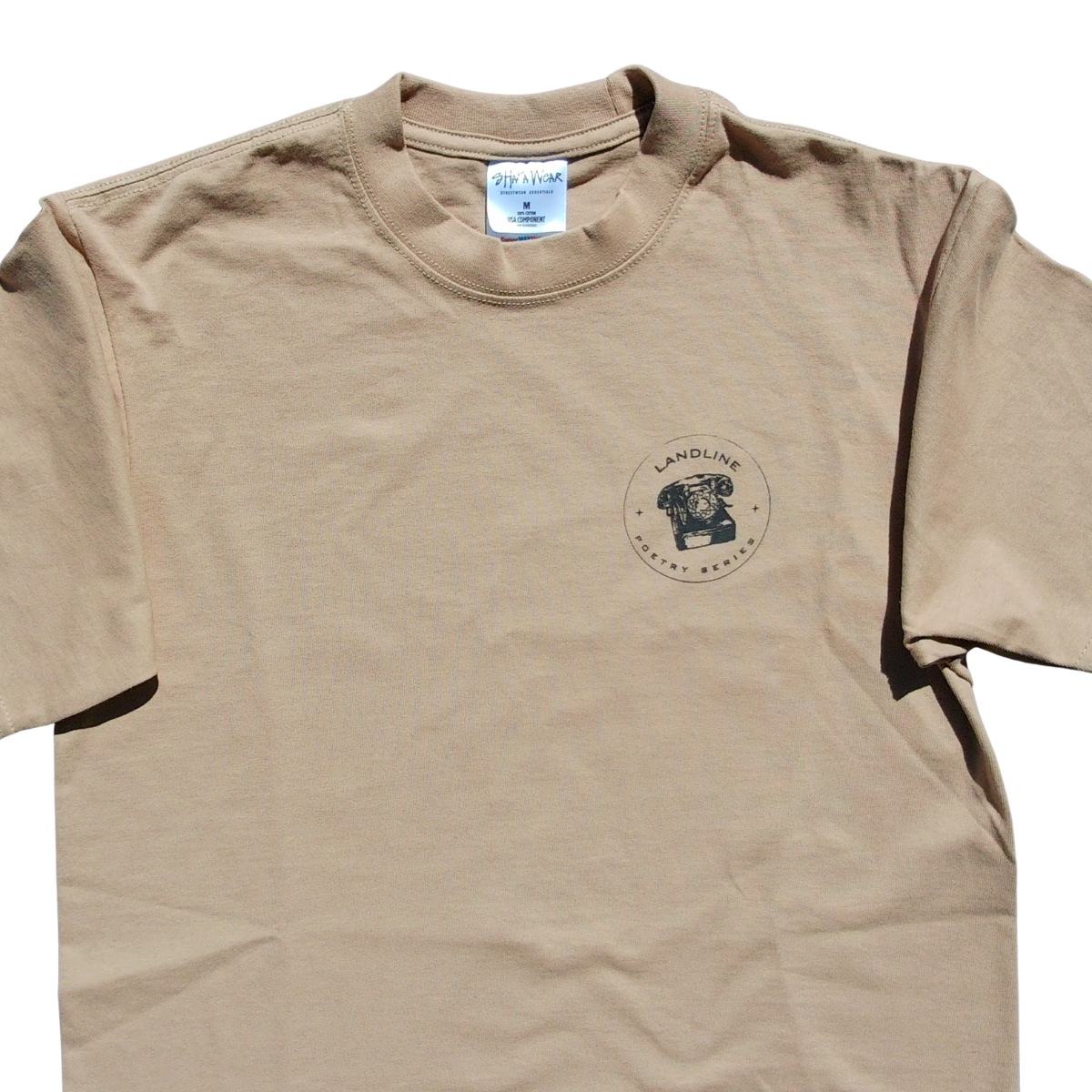 landline tan shirt.png