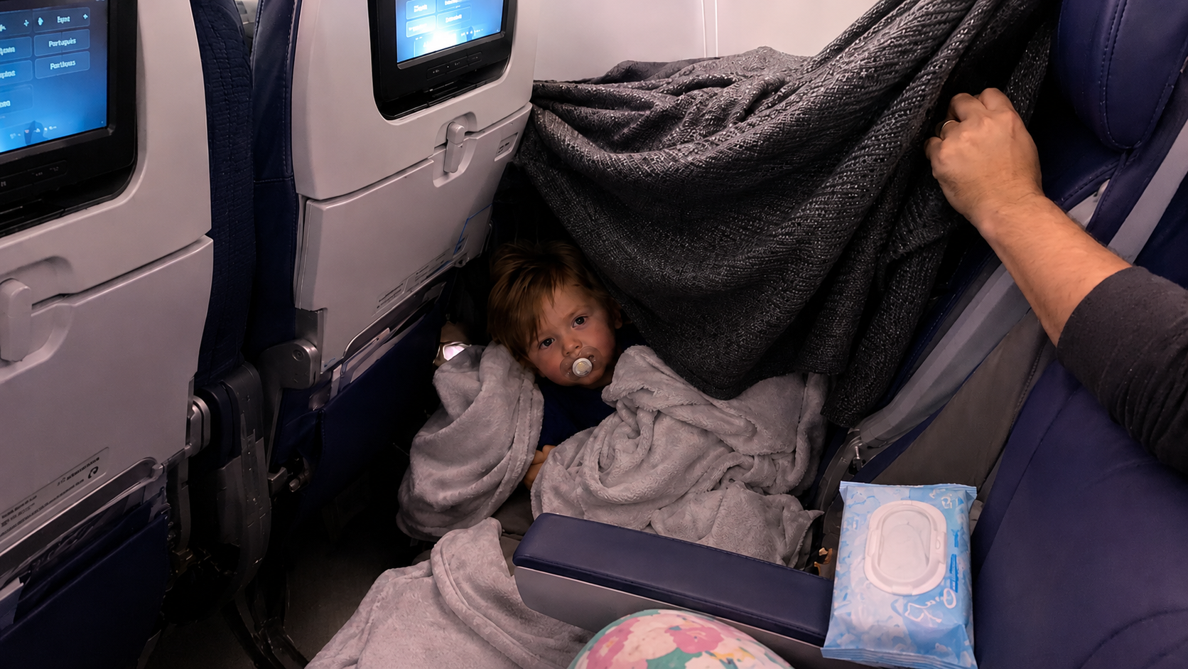 Why I Stopped Using the Blanket Fort Hack on Flights (And What I Built Instead)
