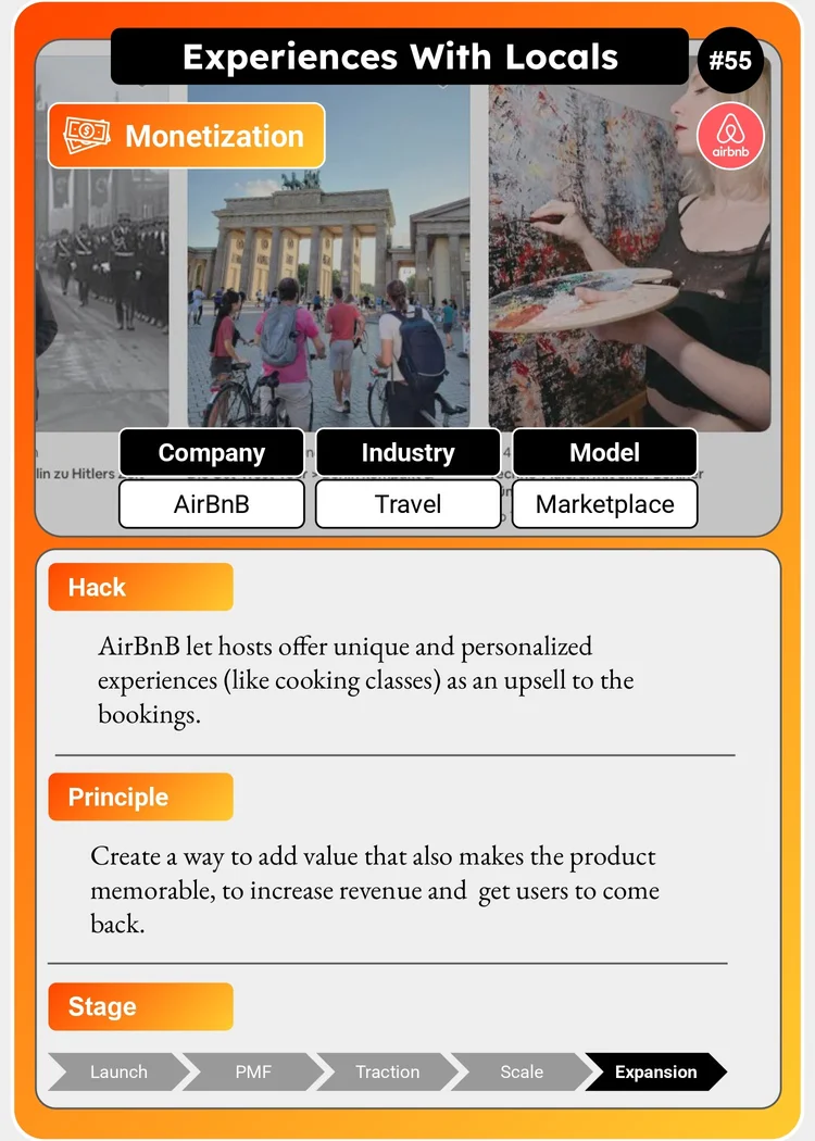 AirBnB Experiences Growth Hack