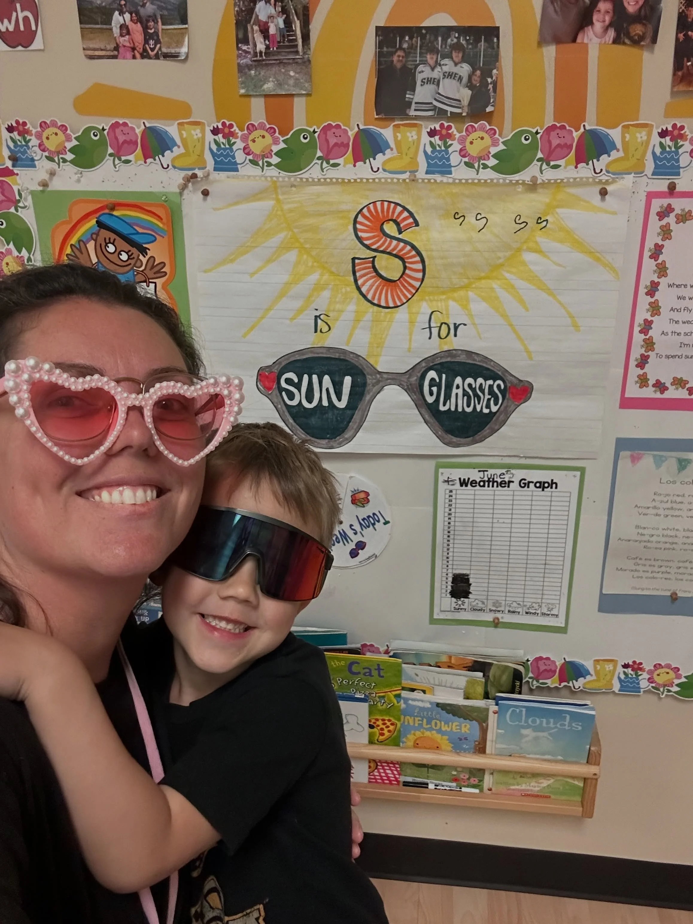 S is for Sunglasses! 😎☀️

Our Antzy Pantz Preschool friends brought in their favorite shades today as part of our ABC Countdown to the end of the school year! From colorful frames to extra-cool styles, our classroom was shining a little brighter wit