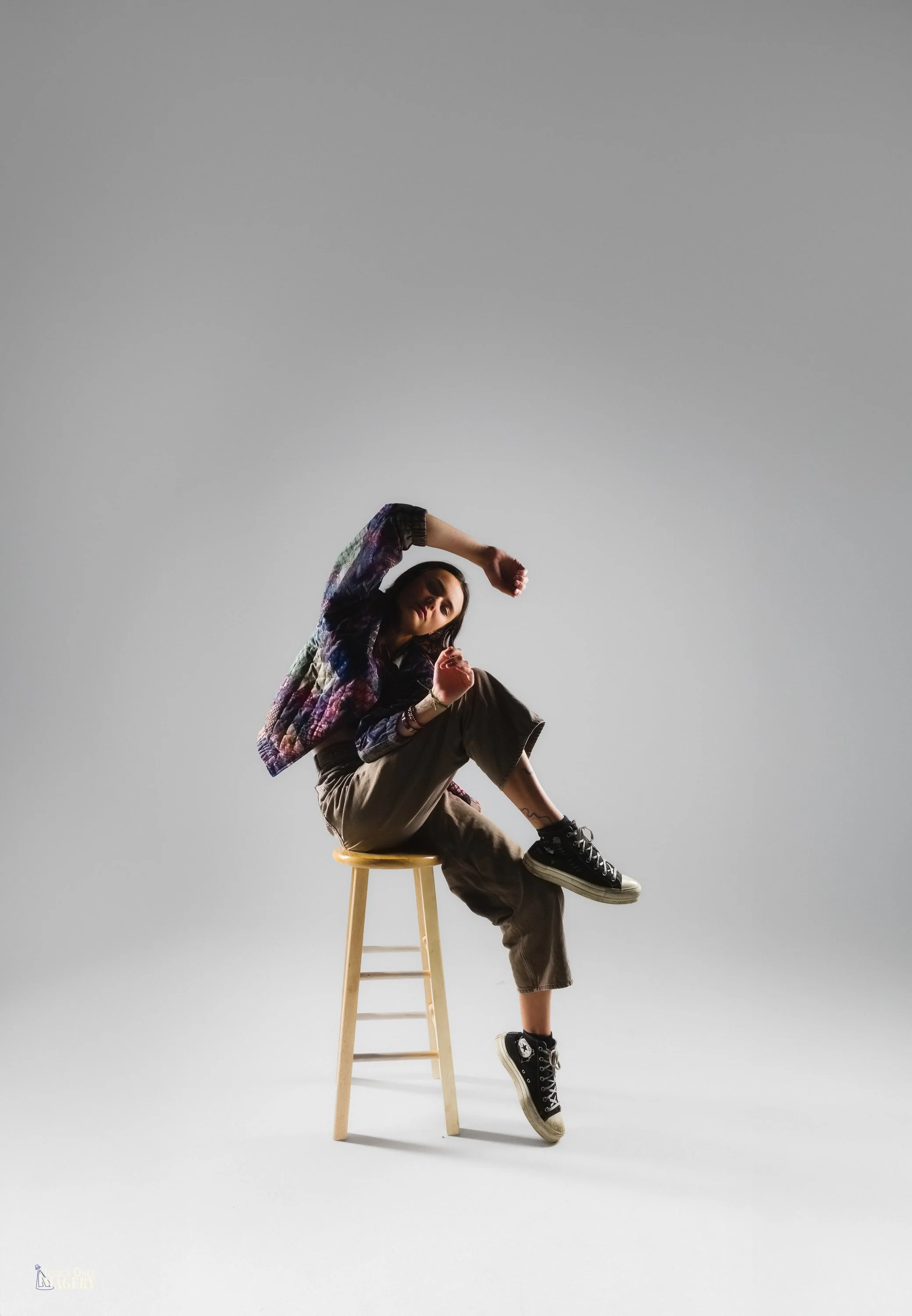 Professional studio portrait in Denver for branding, websites, and social media.
