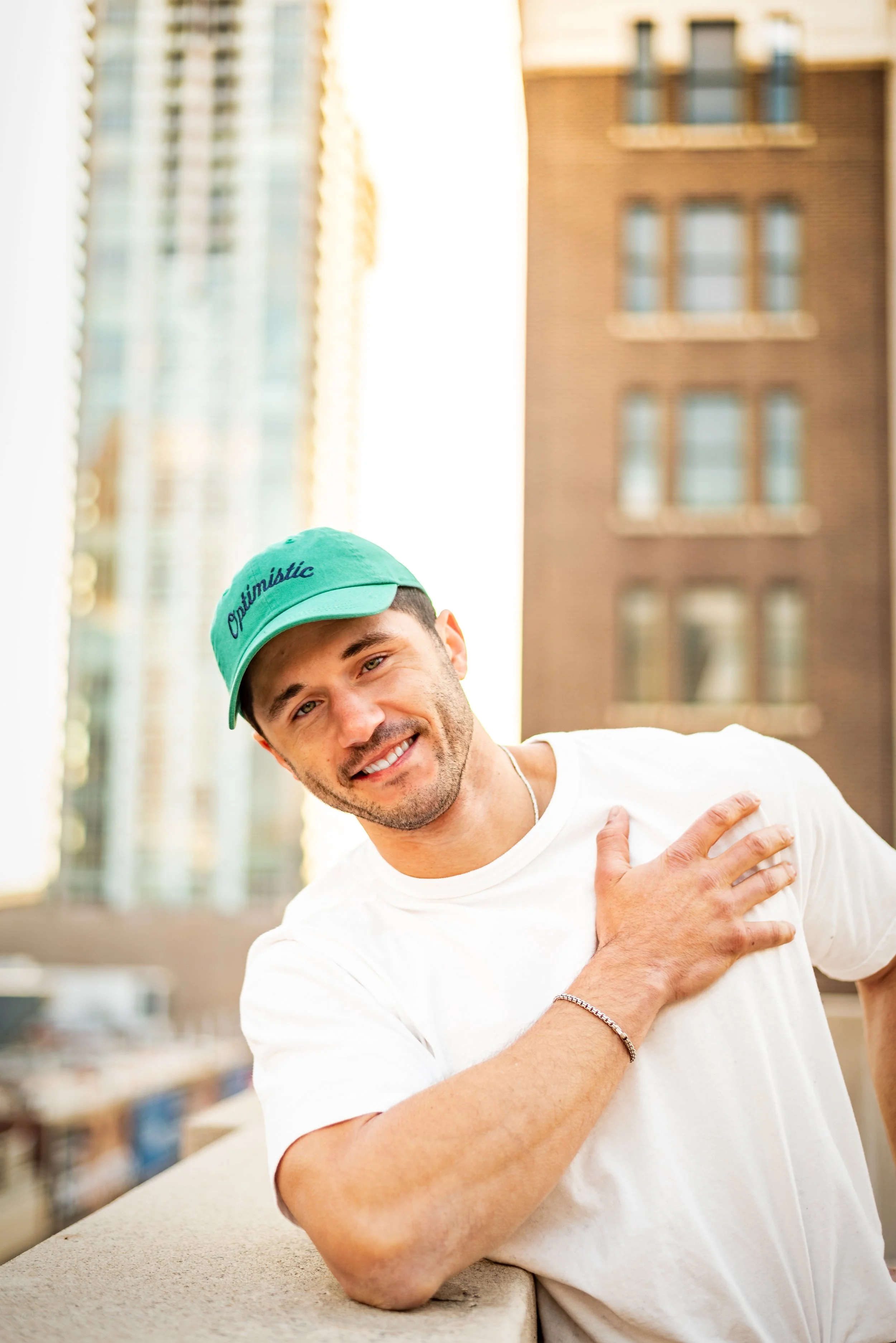 Studio-style portrait with clean lighting, confident posing, and polished editing for Denver clients who want creative and professional photos.
