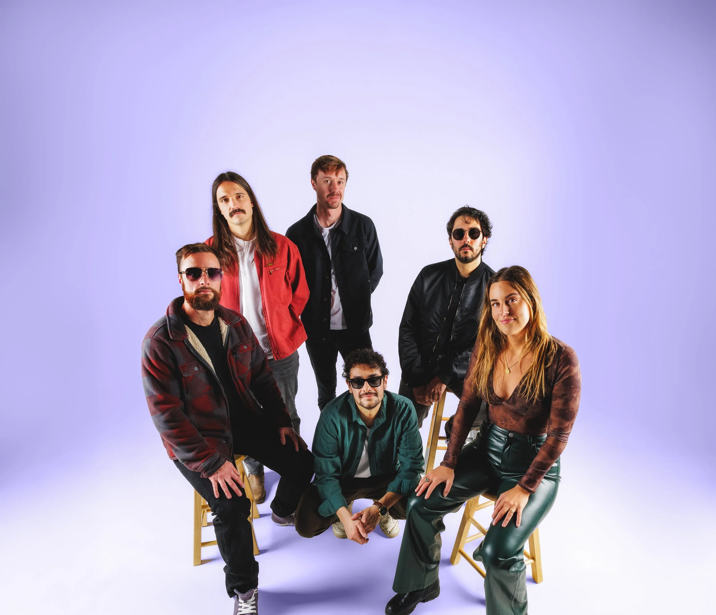 Band press photo in Denver with clean lighting, directed posing, and edited high-resolution delivery.
