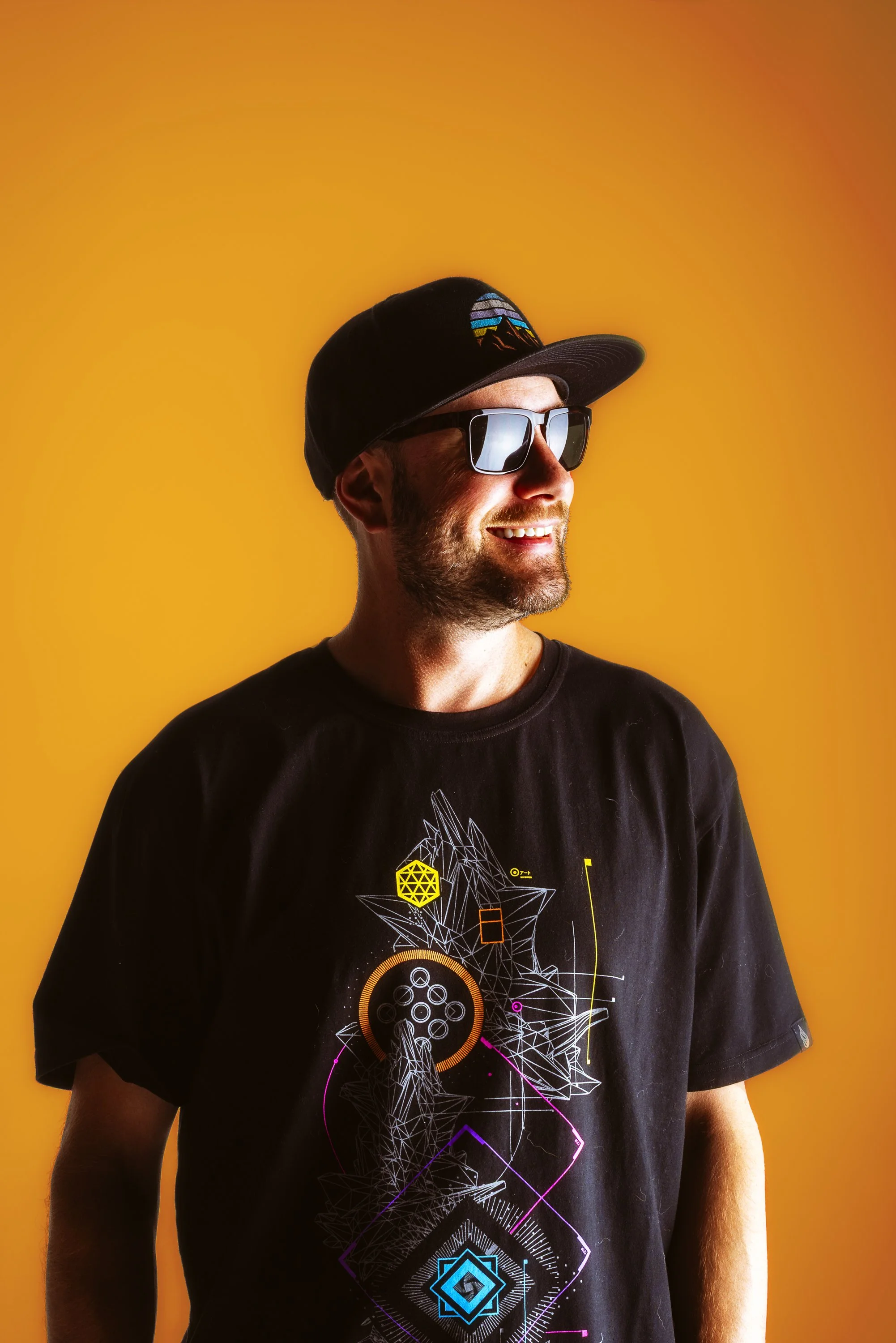 Press photo session for a musician in Denver, Colorado