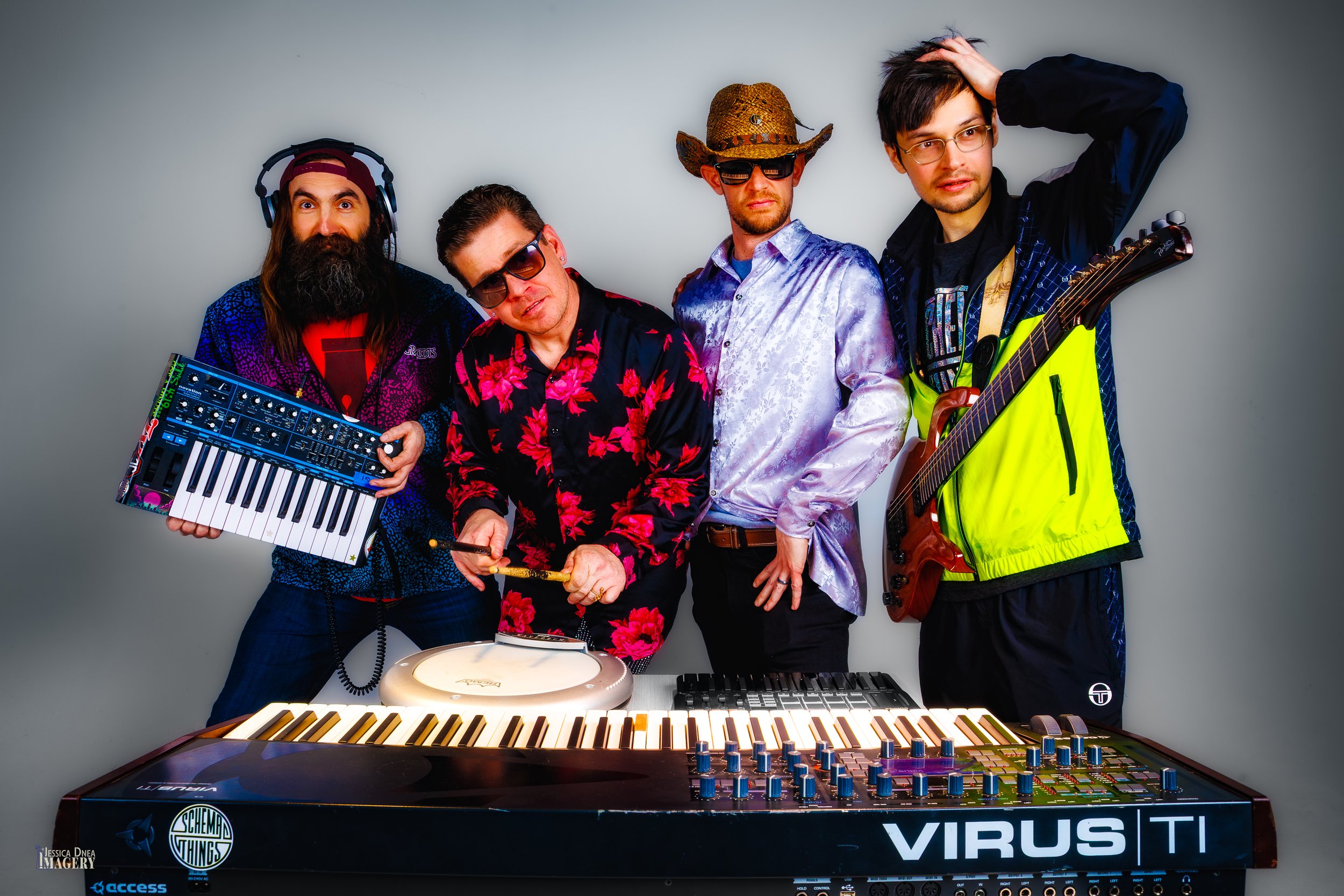 Denver band promotional photography for musicians, labels, management, and creative teams.
