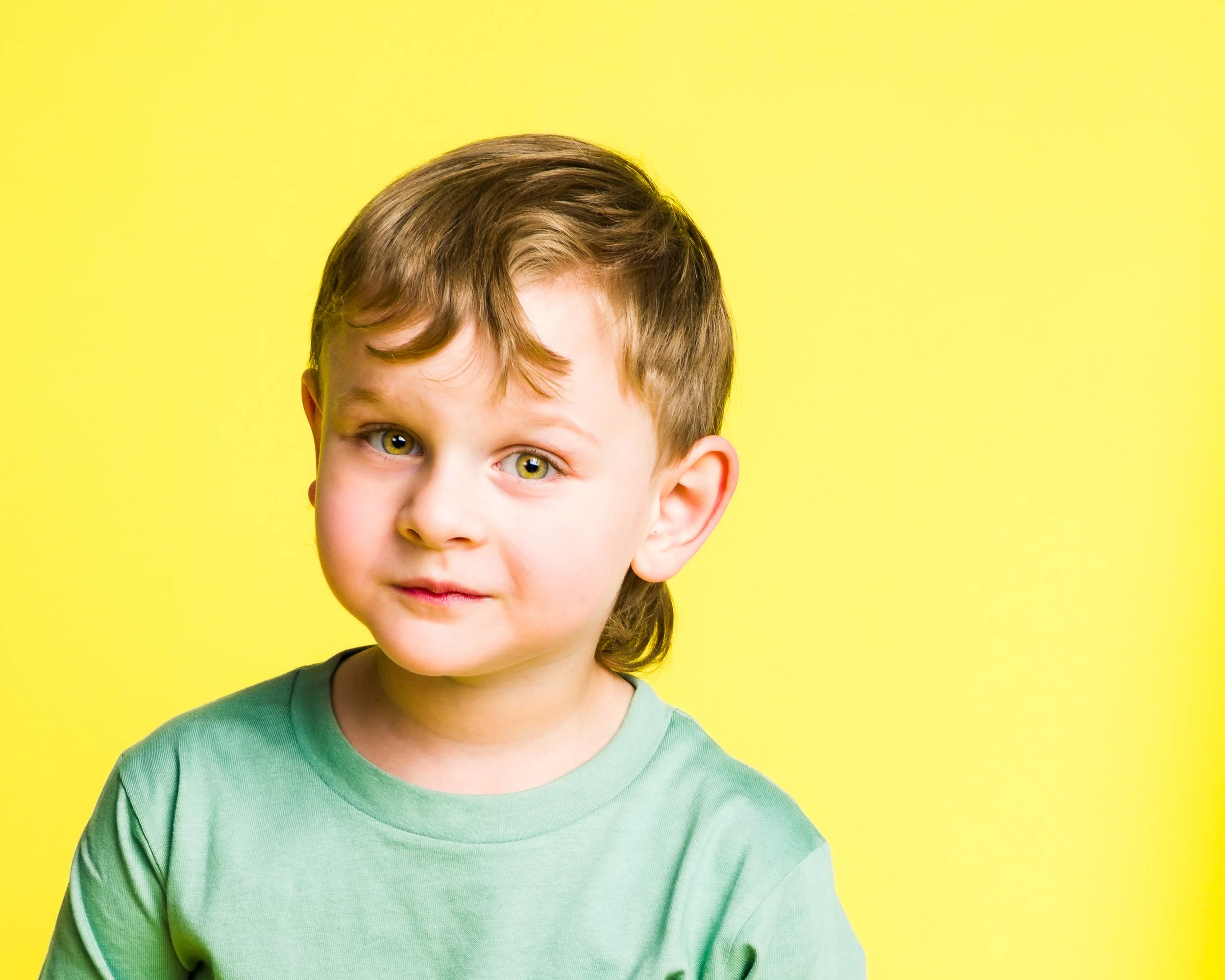 Professional studio portrait photo for personal branding kids photos