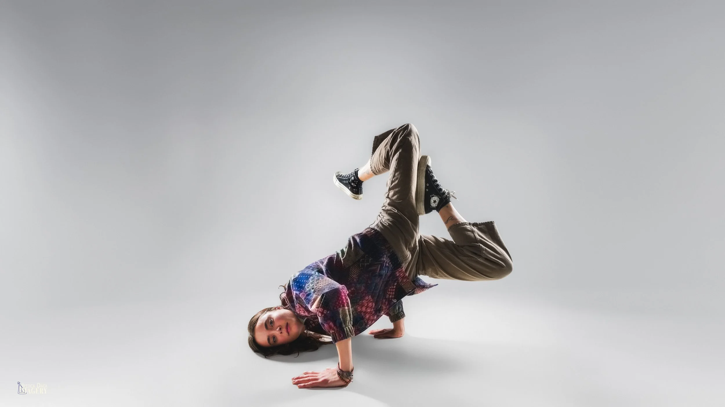 Creative studio portrait in Denver with controlled lighting and consistent retouching.
