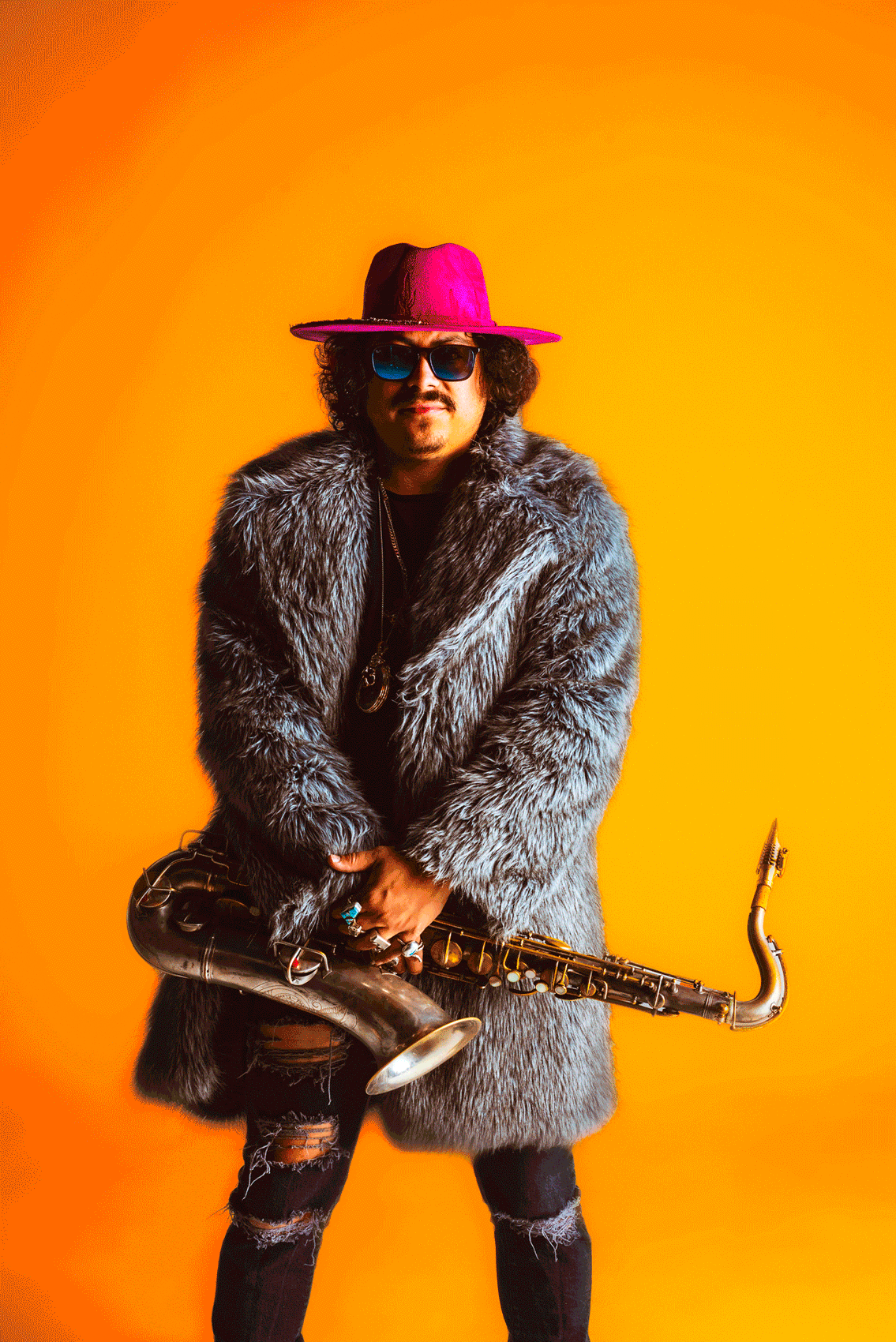 Press-ready portrait image for EPK and marketing use Boogie Lights, Jessica Dnea Imagery, gif