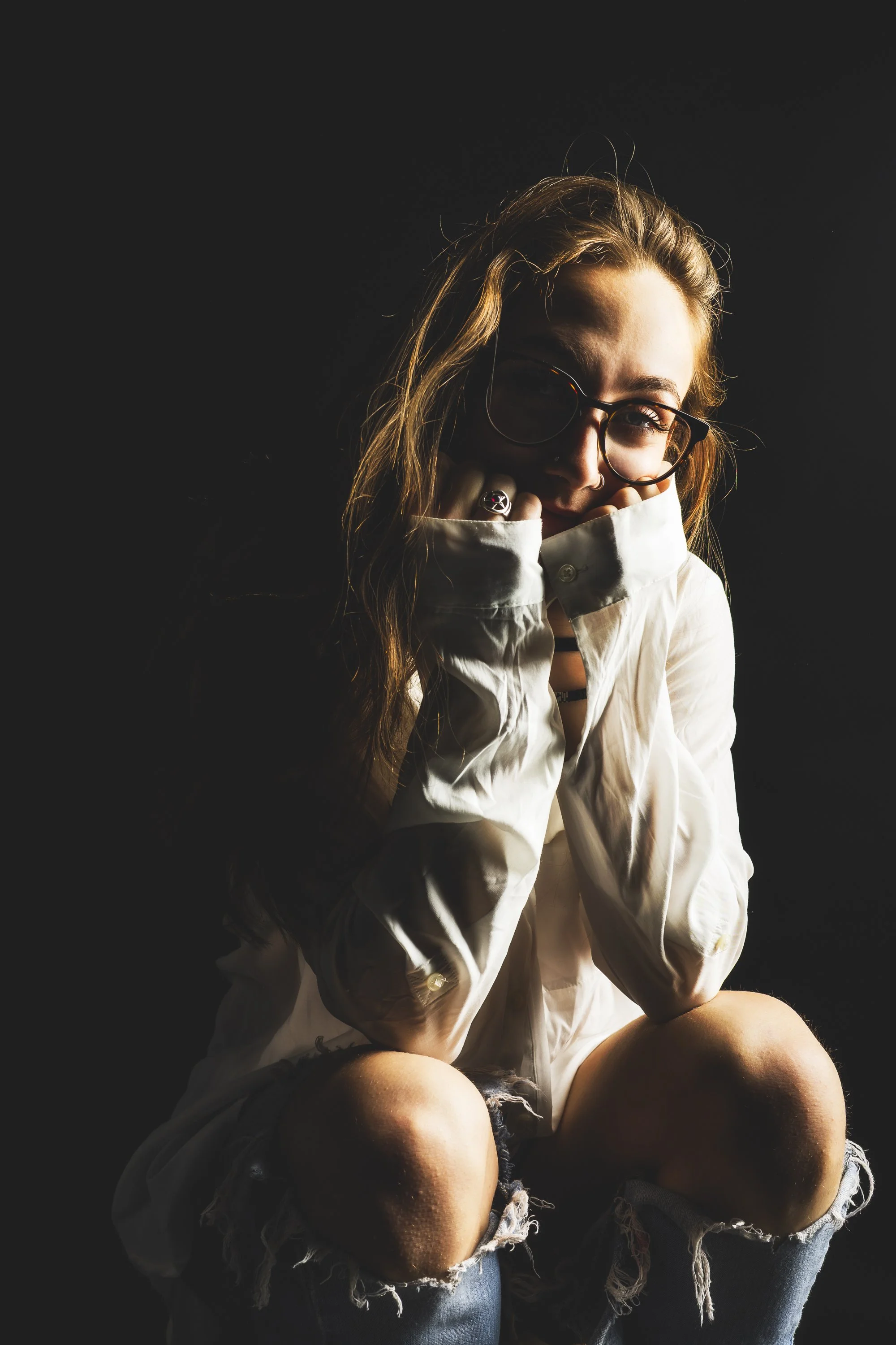 Studio portrait image with clean, polished look Cheyenne Clay
