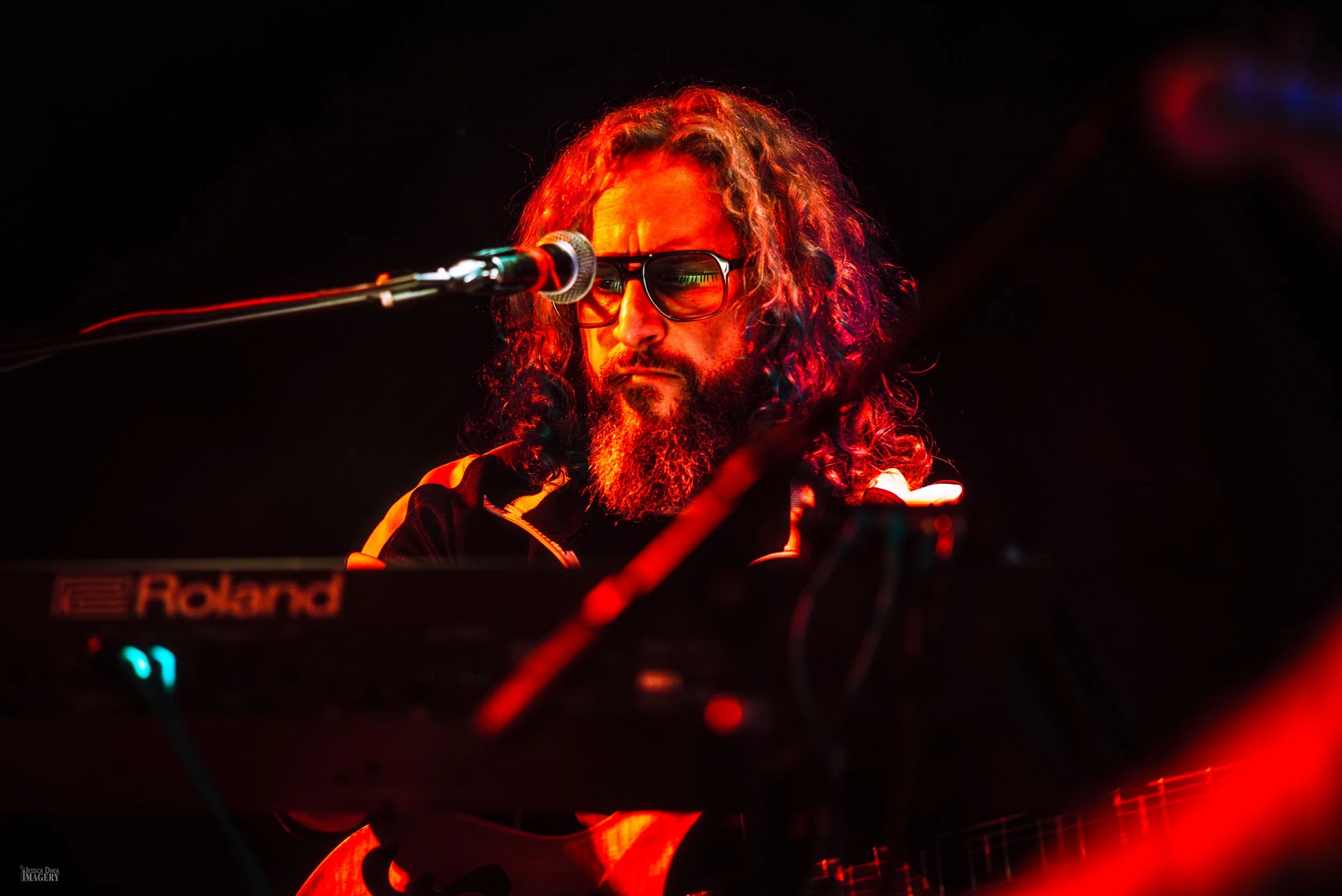 Denver live music photography at a concert venue Giant Walking Robots Lost Lake