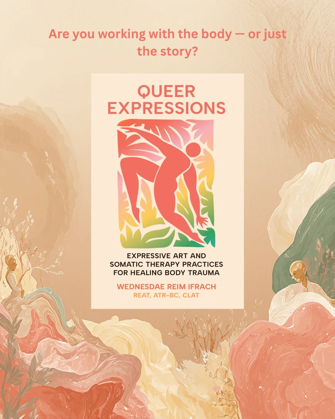 Therapists: Are you working with the body &mdash; or just the story?⁠
⁠
⁠
Queer Expressions integrates expressive arts, somatic therapy, body liberation, and harm reduction into a cohesive, justice-centered framework ⁠
⁠
It bridges theory and practic