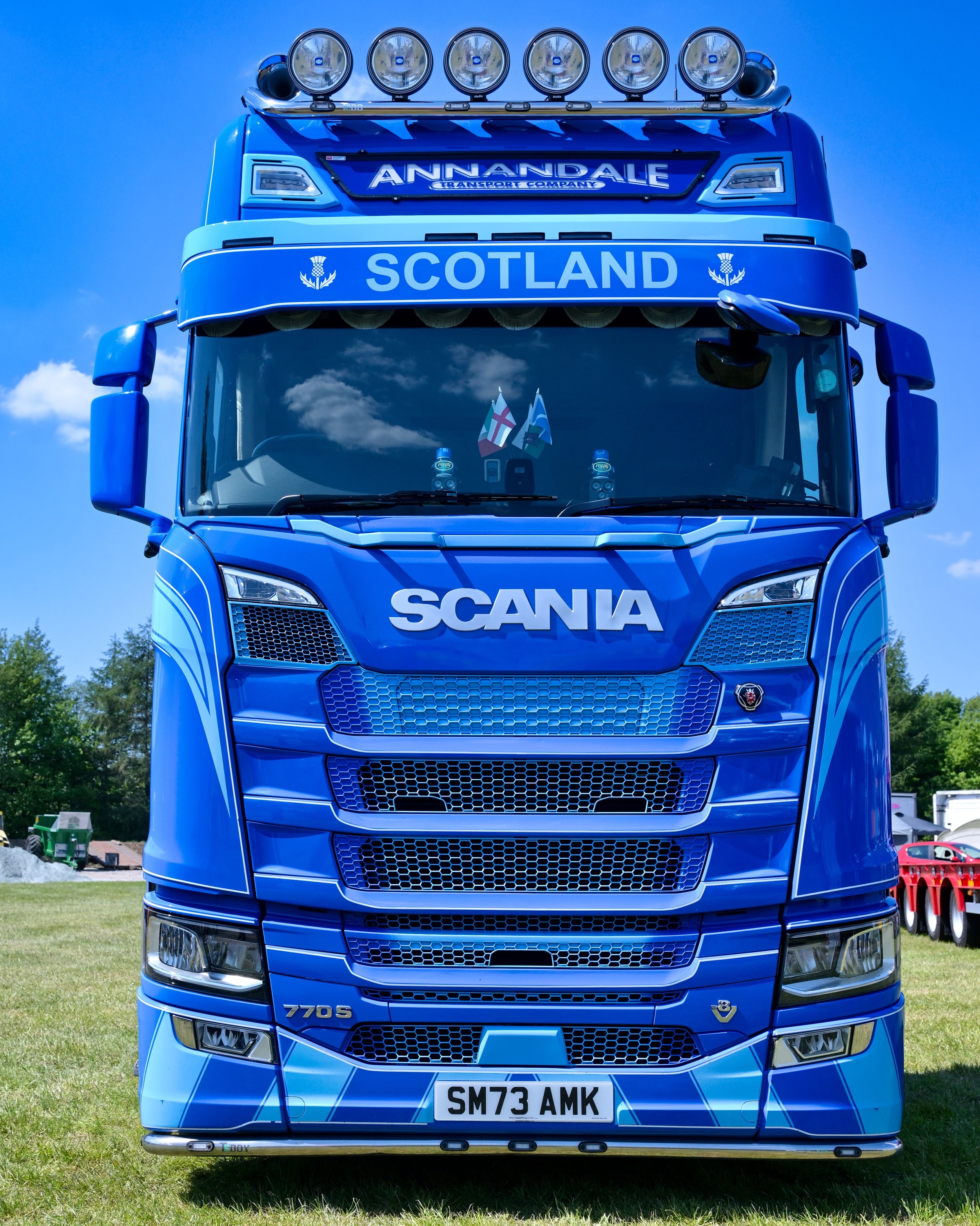 UK Tractor Pull Scorton 2025 - The Trucks