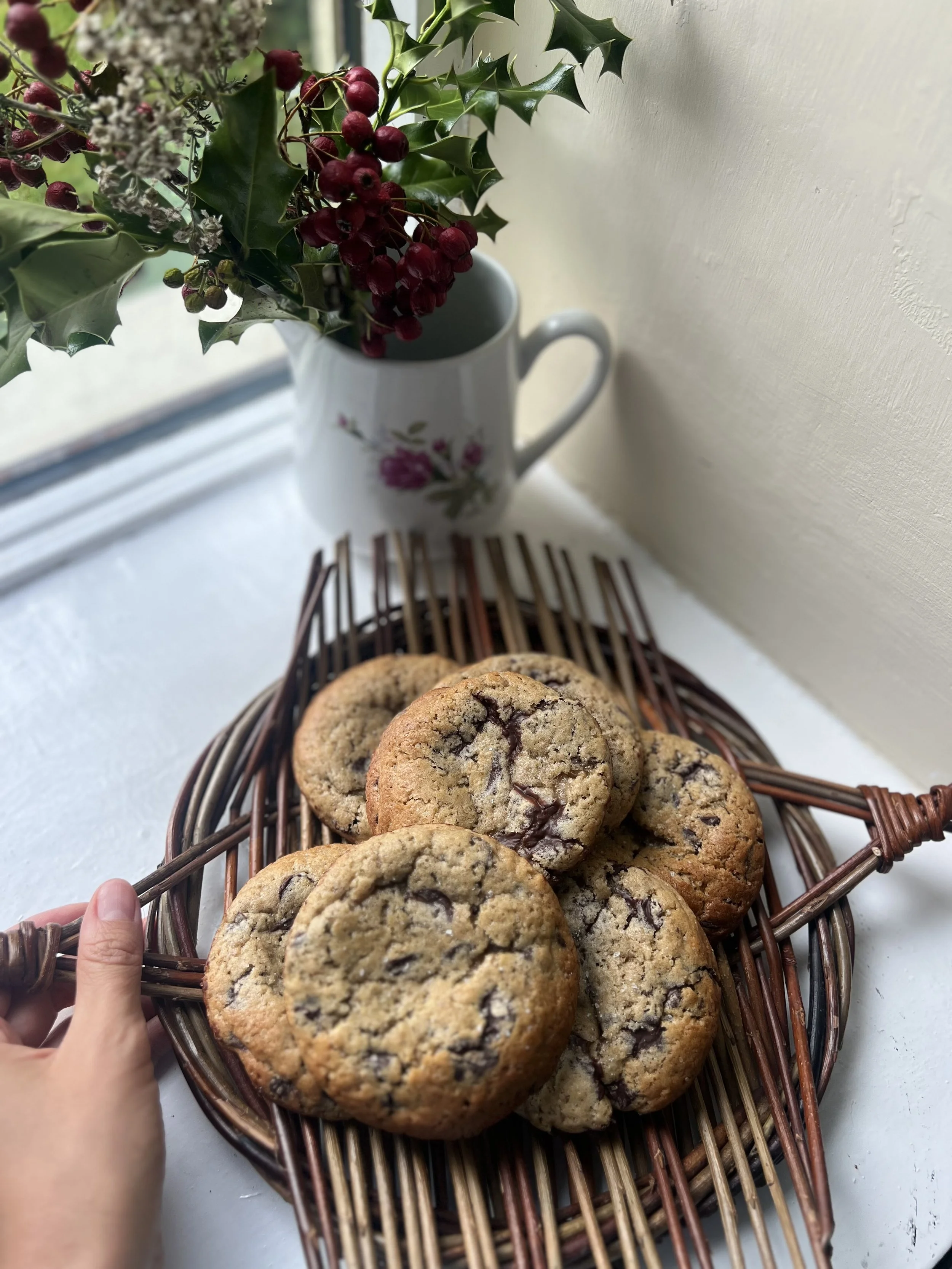 Sourdough Chocolate Chip Cookies - a bag of 3