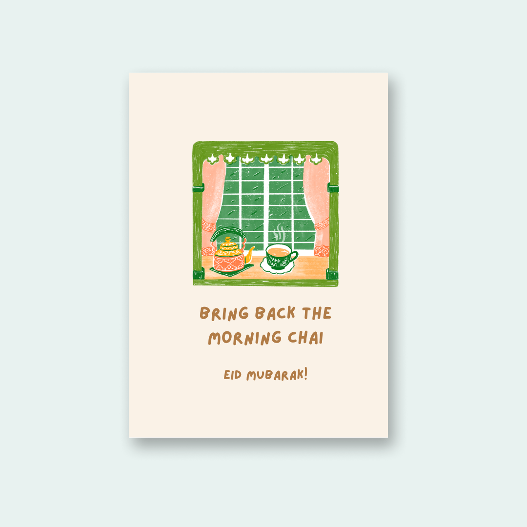 Morning Chai Eid Card