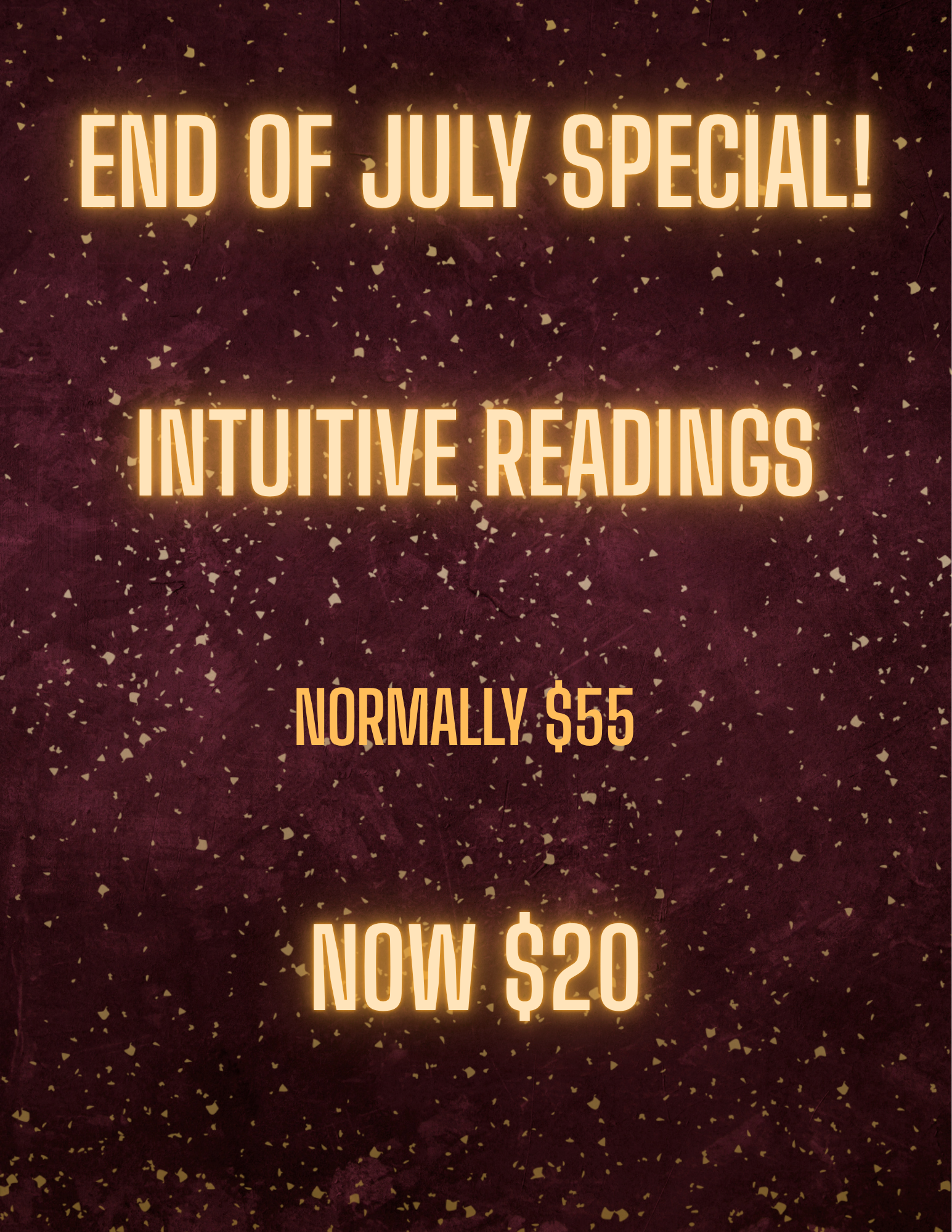 July Special! Intuitive Readings!