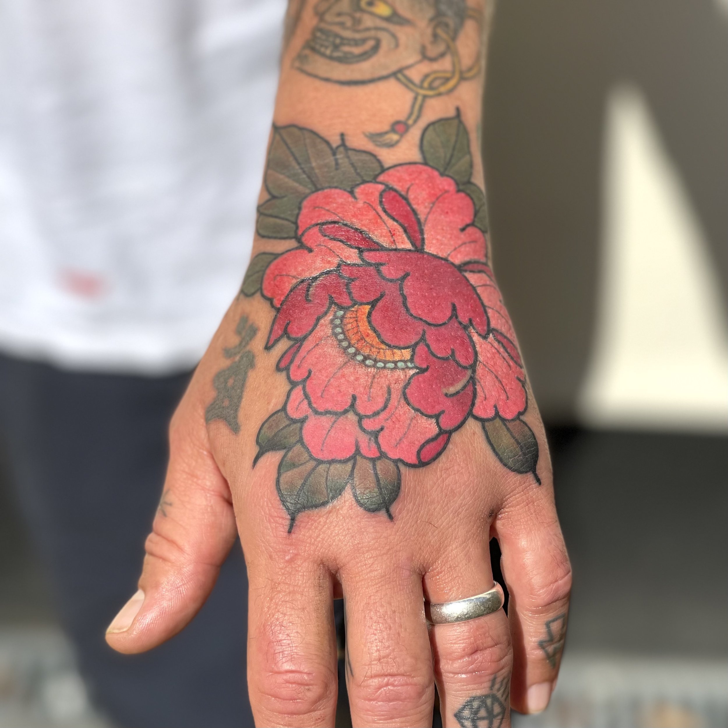 Japanese tattoo Peony
