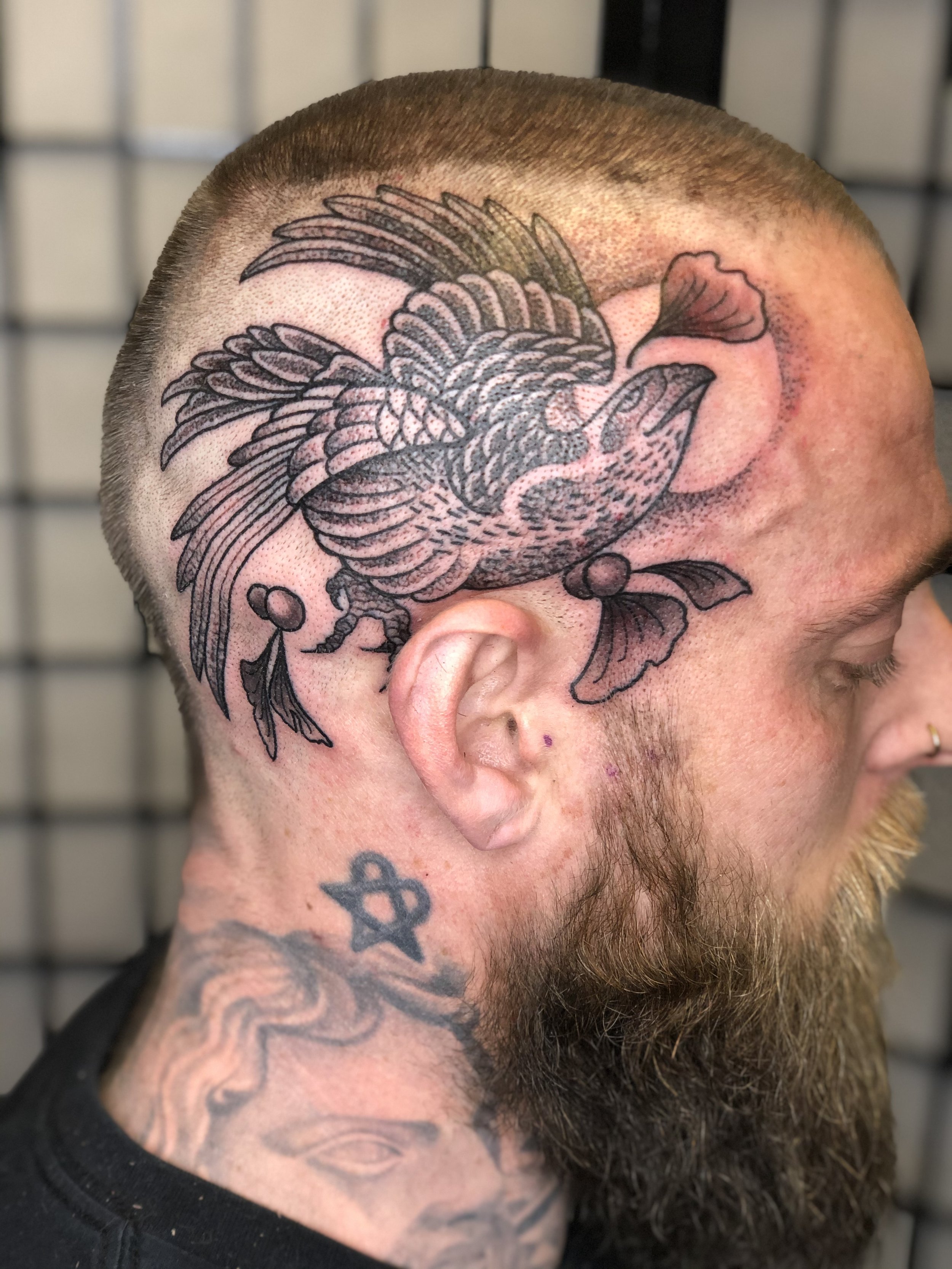 Japanese tattoo Bird