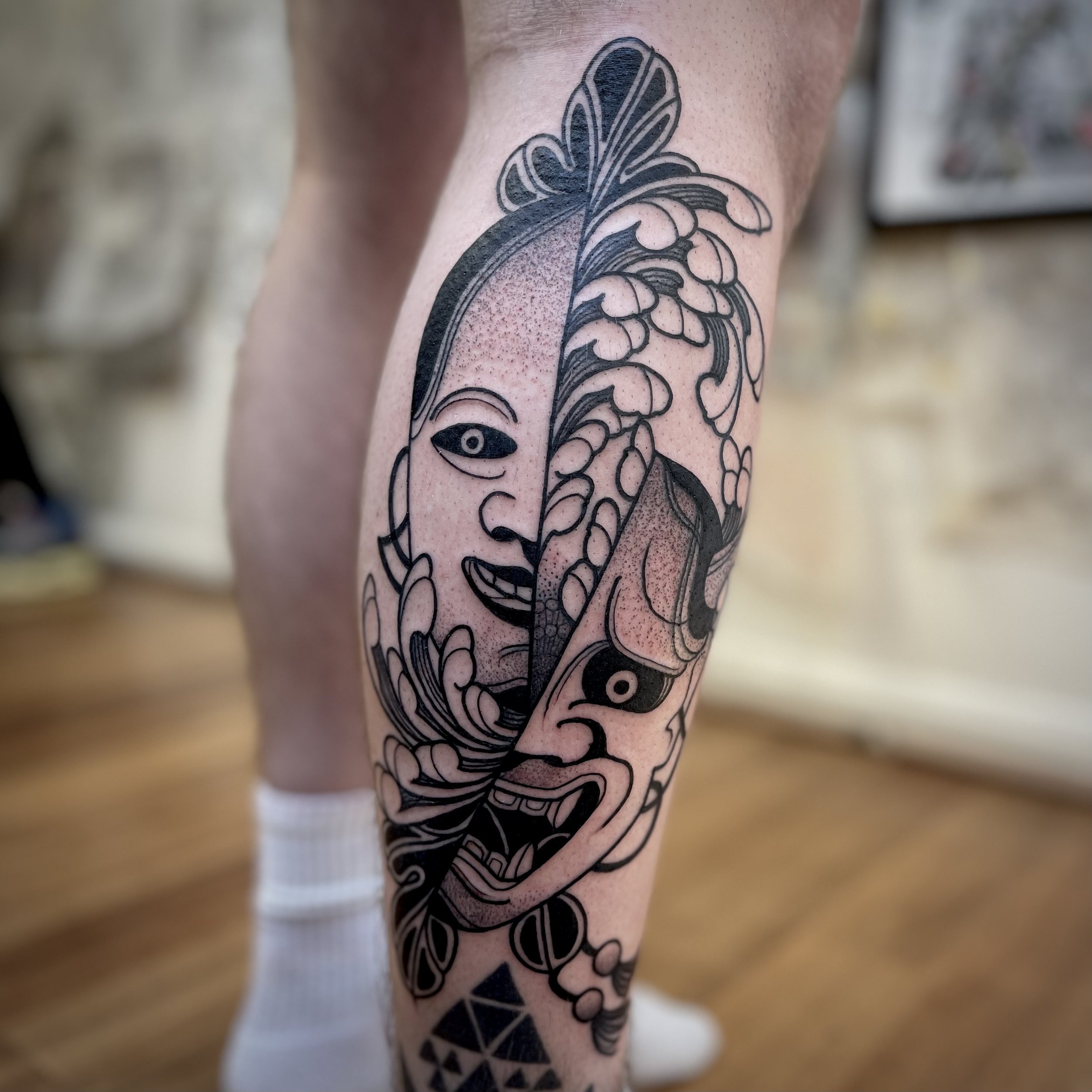 Japanese tattoo Masks