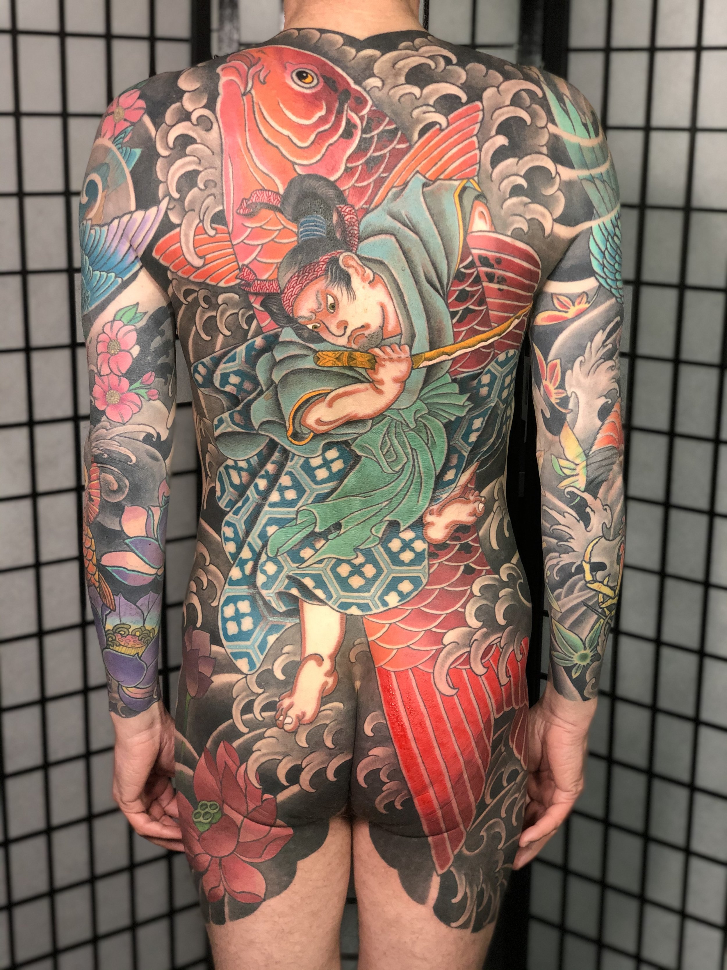Japanese tattoo Back piece 